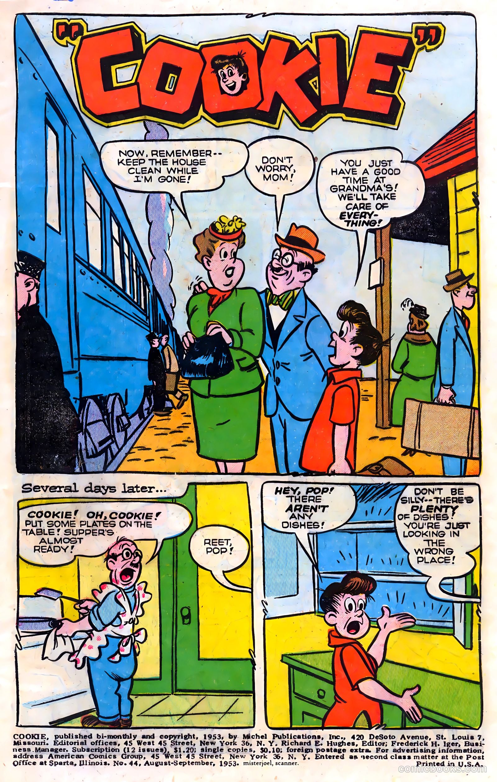 Cookie #44 (1953) — page 3 of 36