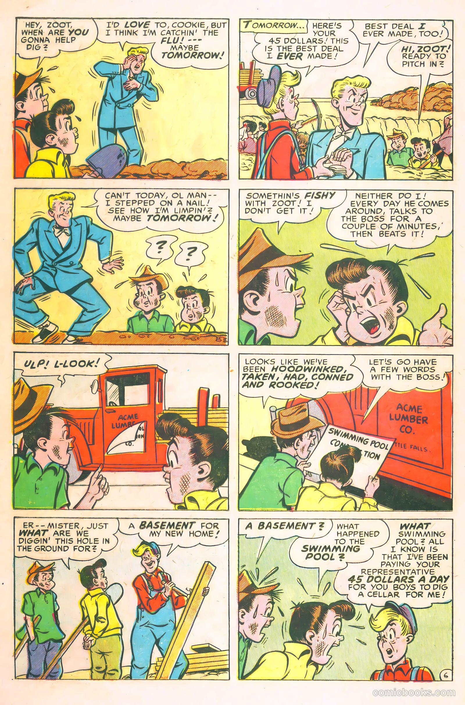 Cookie #45 (1953) — page 16 of 36