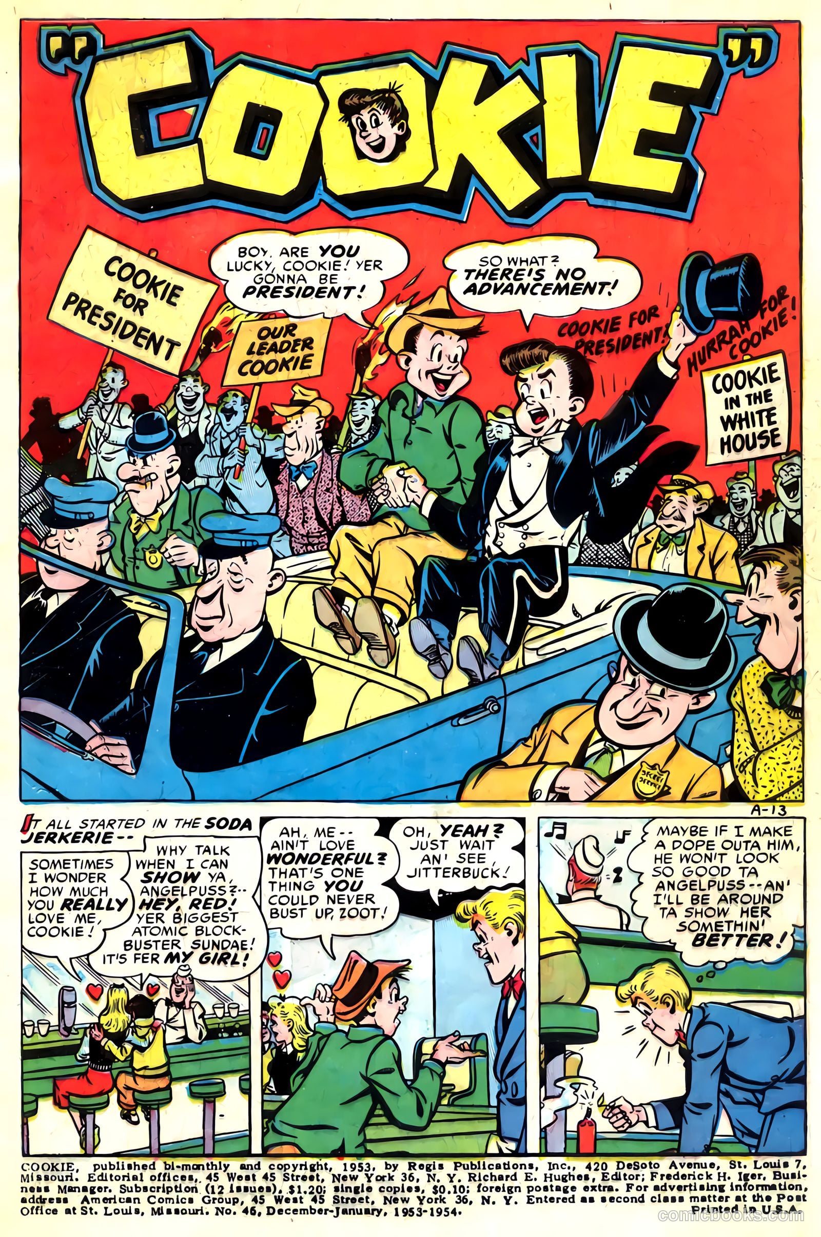 Cookie #46 (1953) — page 3 of 37