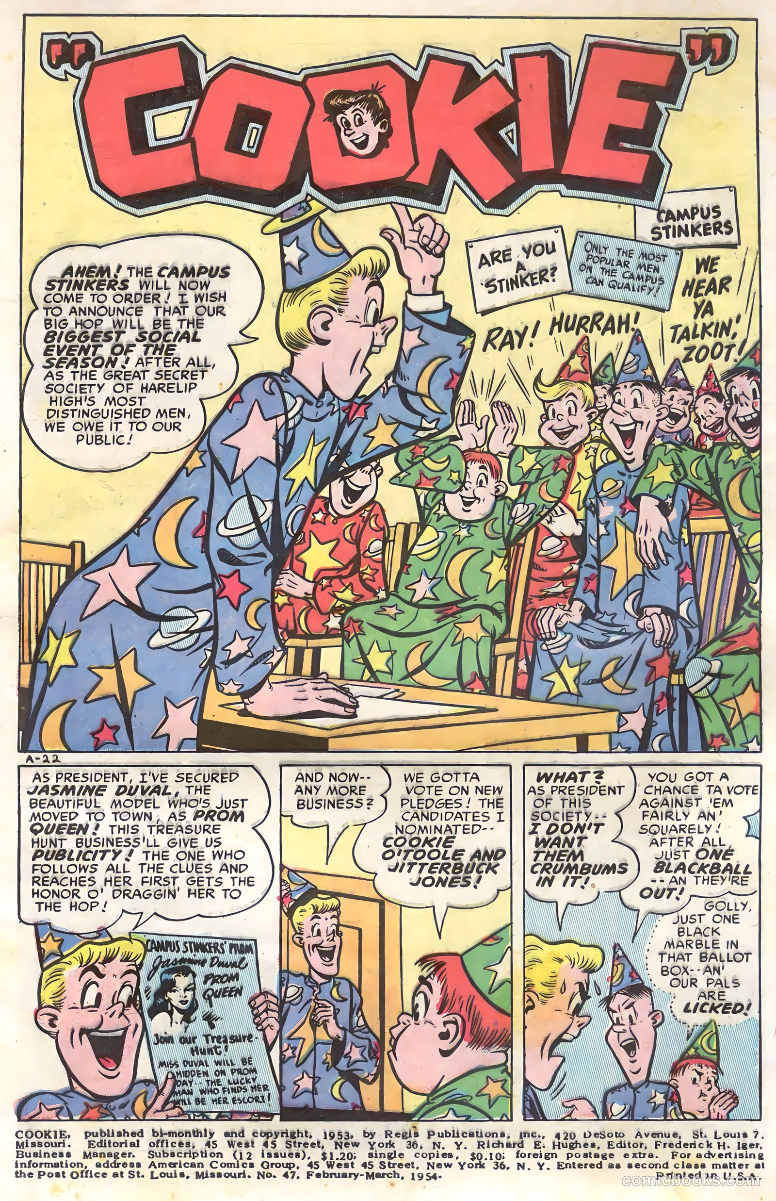 Cookie #47 (1954) — page 3 of 36