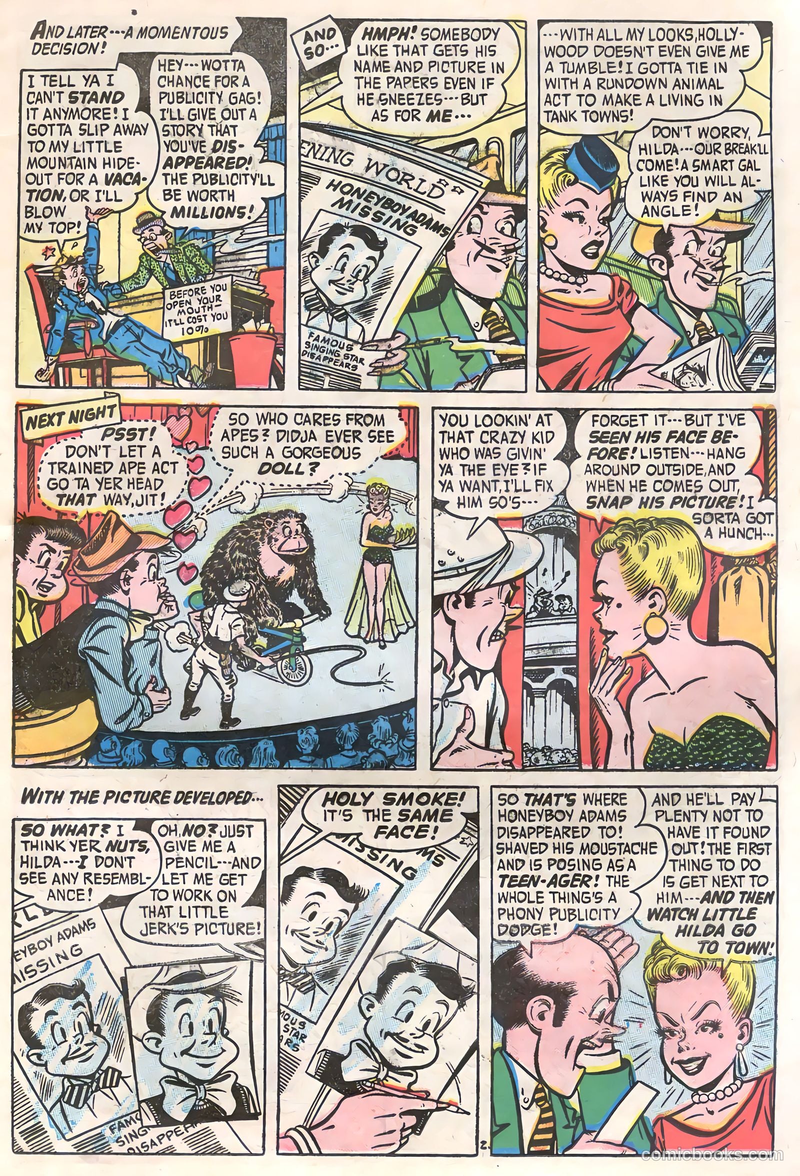 Cookie #47 (1954) — page 25 of 36