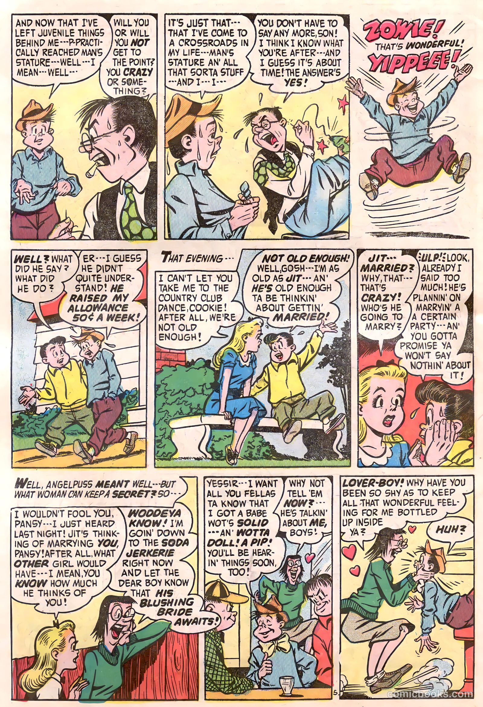 Cookie #47 (1954) — page 28 of 36