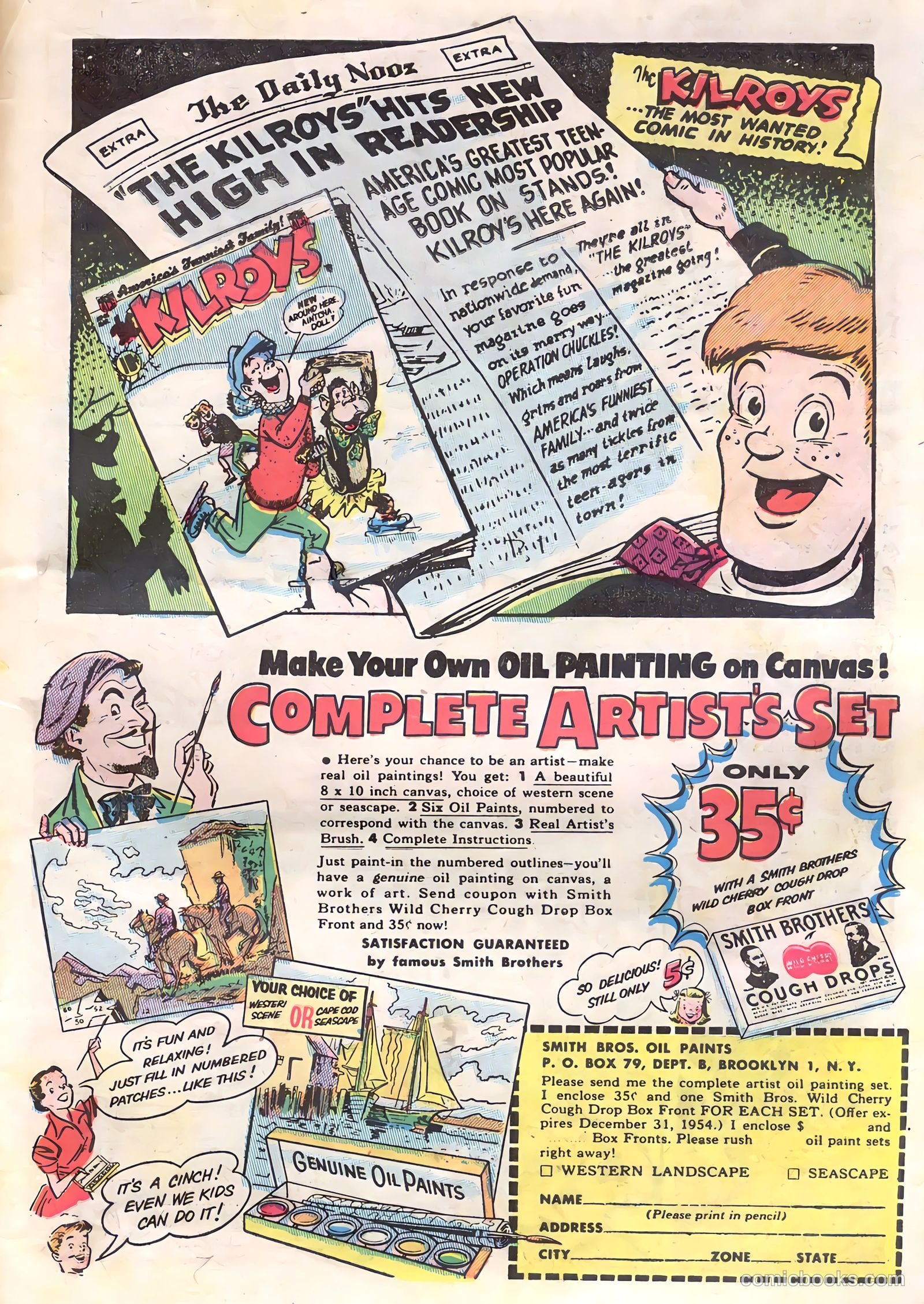 Cookie #47 (1954) — page 33 of 36