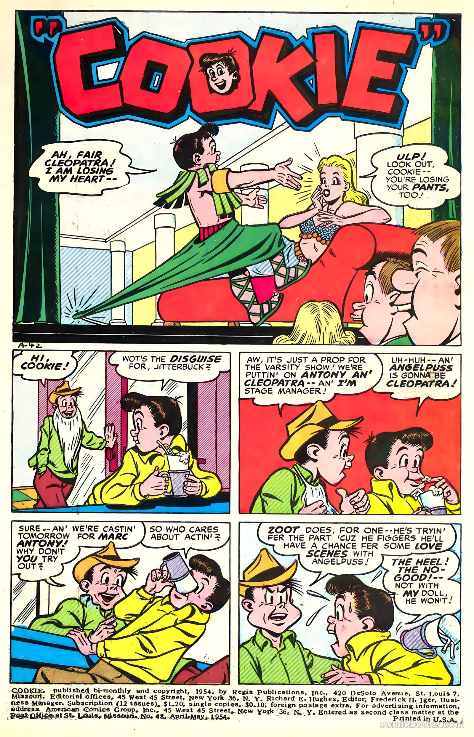 Cookie #48 (1954) — page 3 of 36