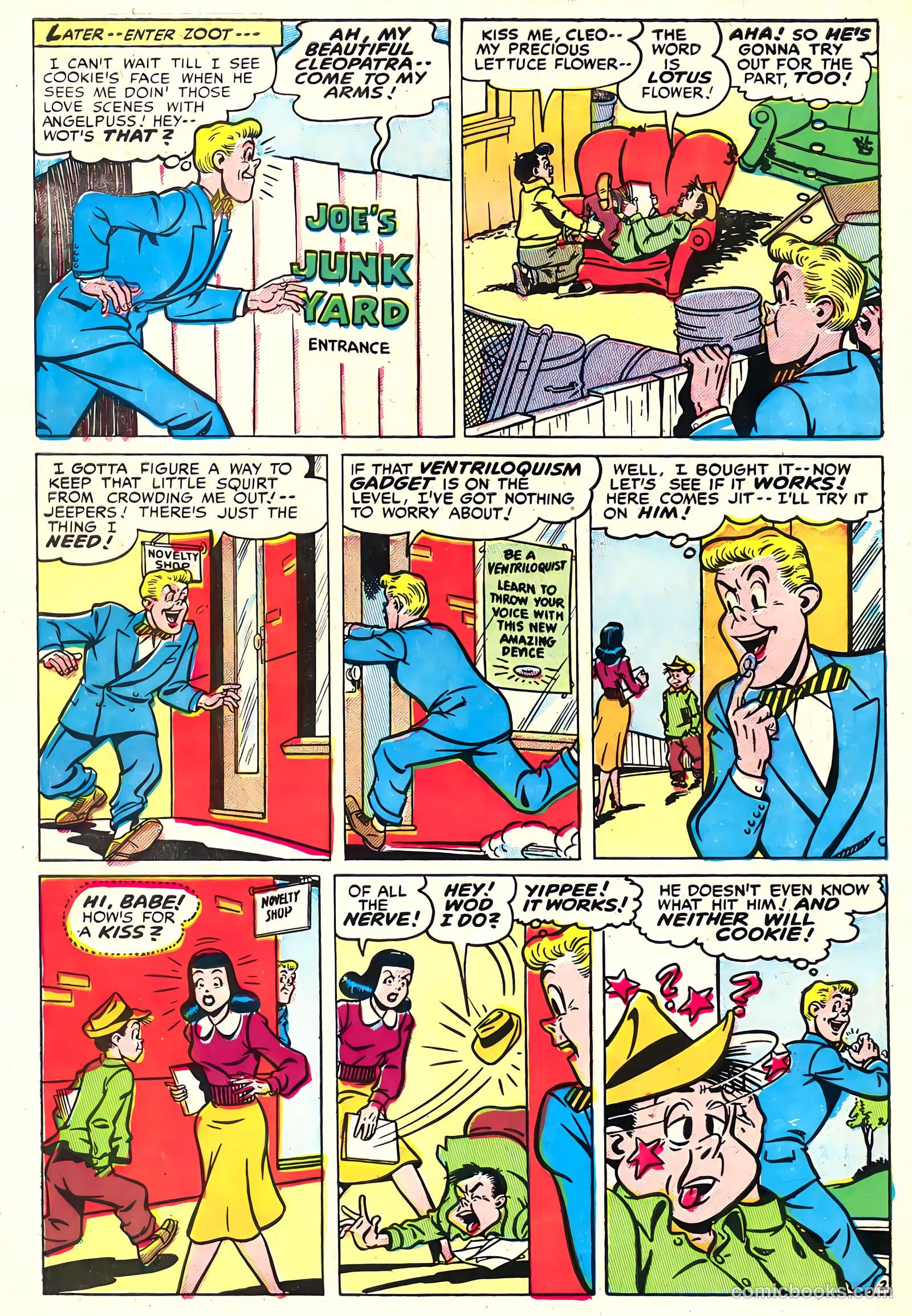 Cookie #48 (1954) — page 4 of 36