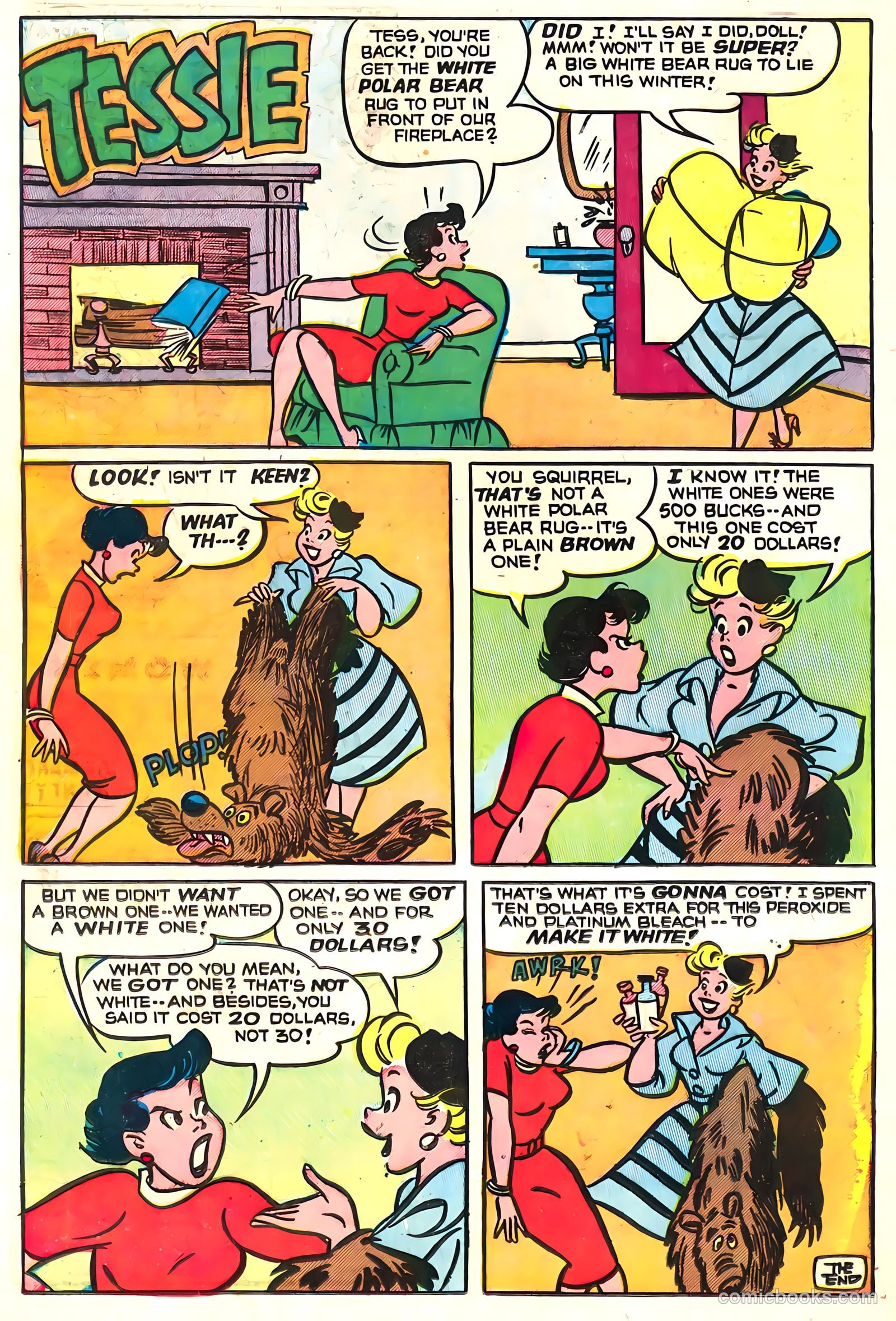 Cookie #48 (1954) — page 16 of 36