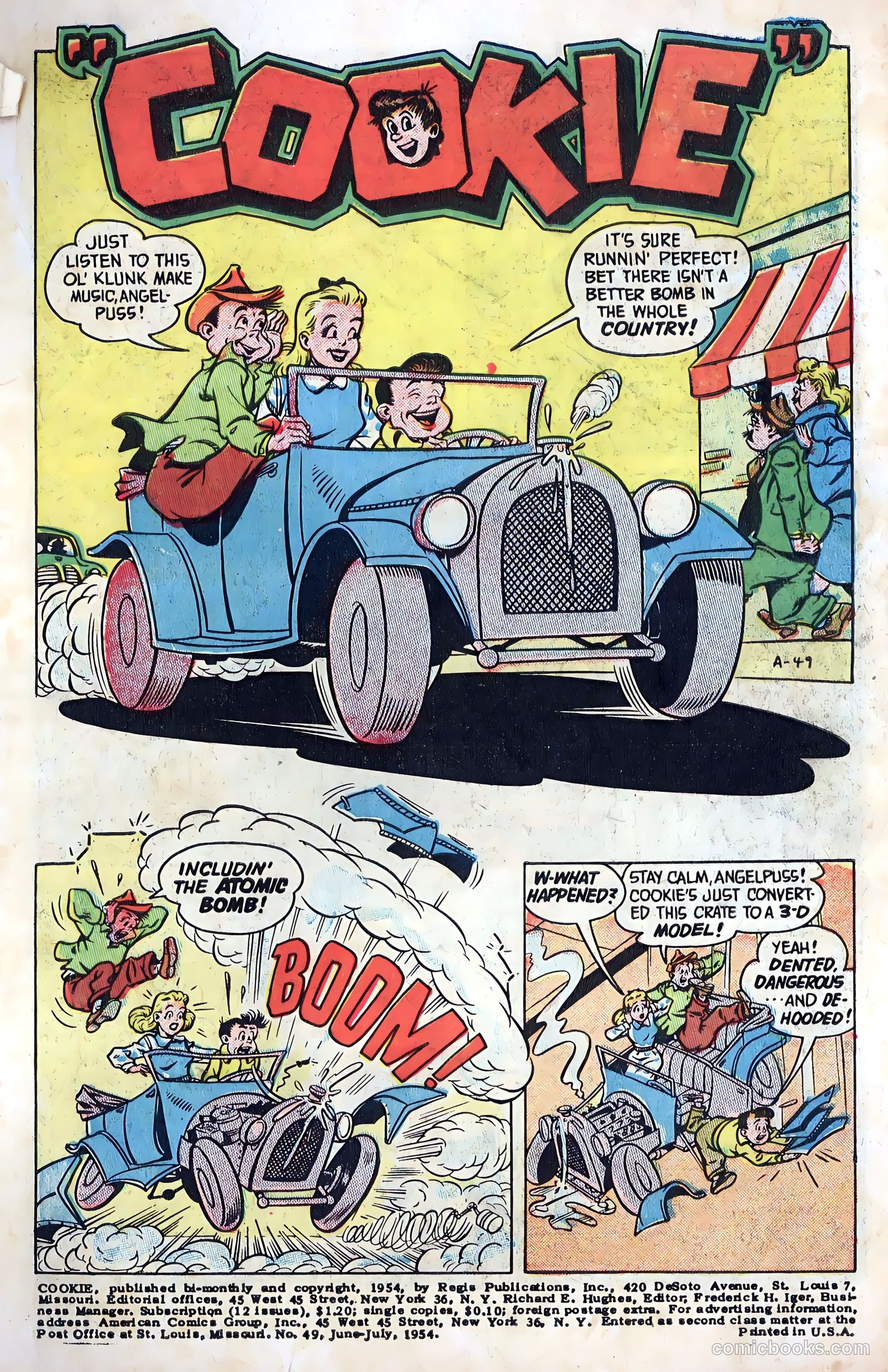 Cookie #49 (1954) — page 3 of 36