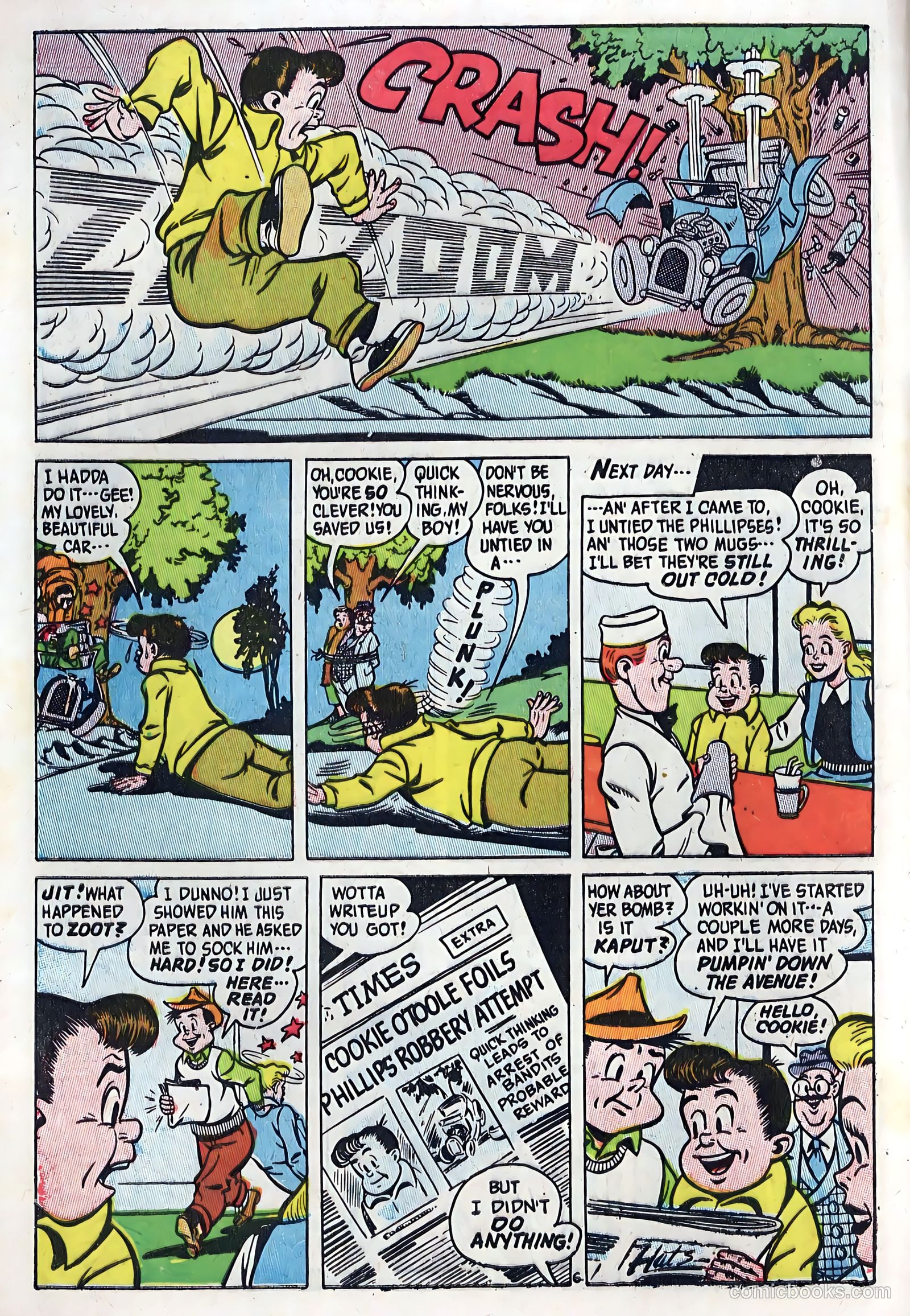 Cookie #49 (1954) — page 8 of 36
