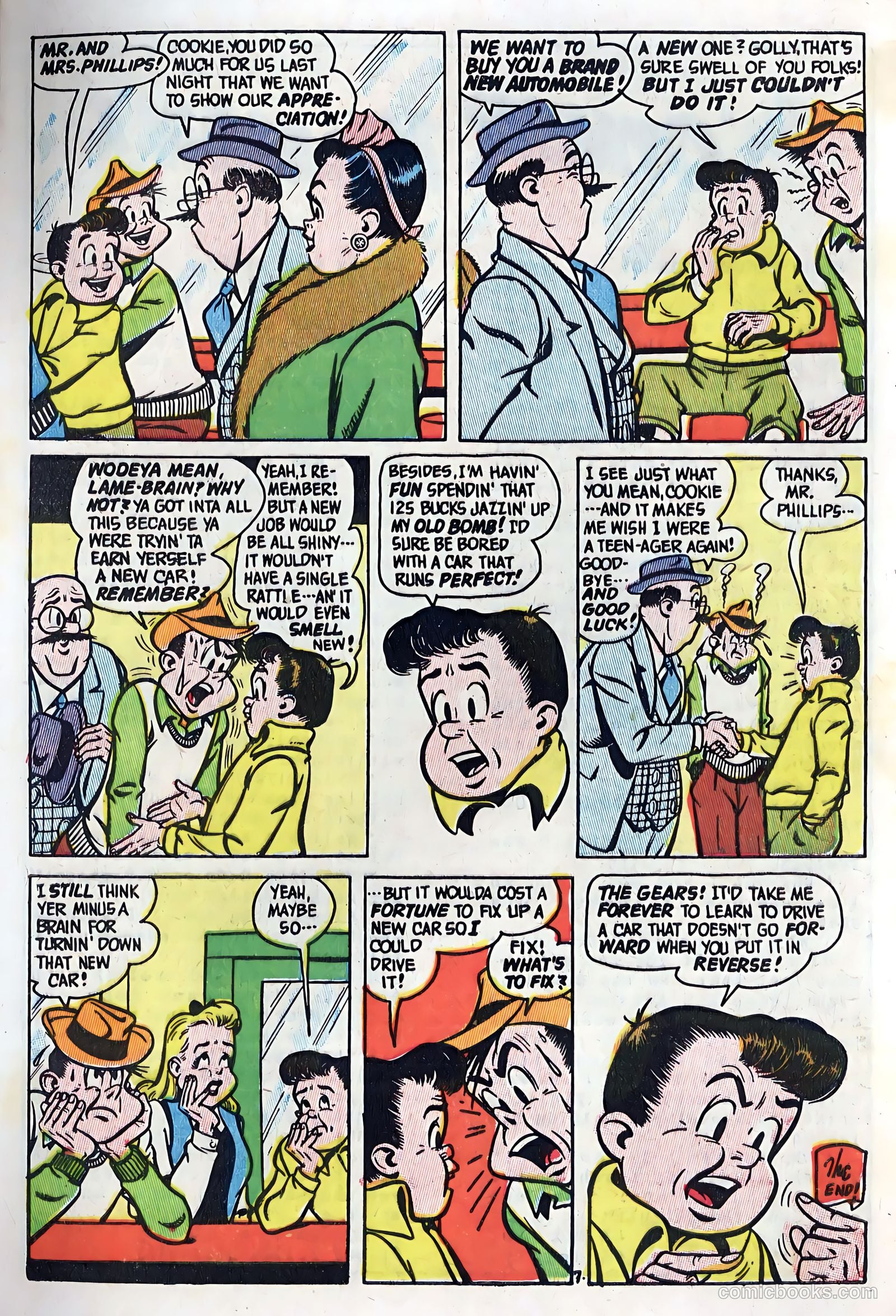Cookie #49 (1954) — page 9 of 36