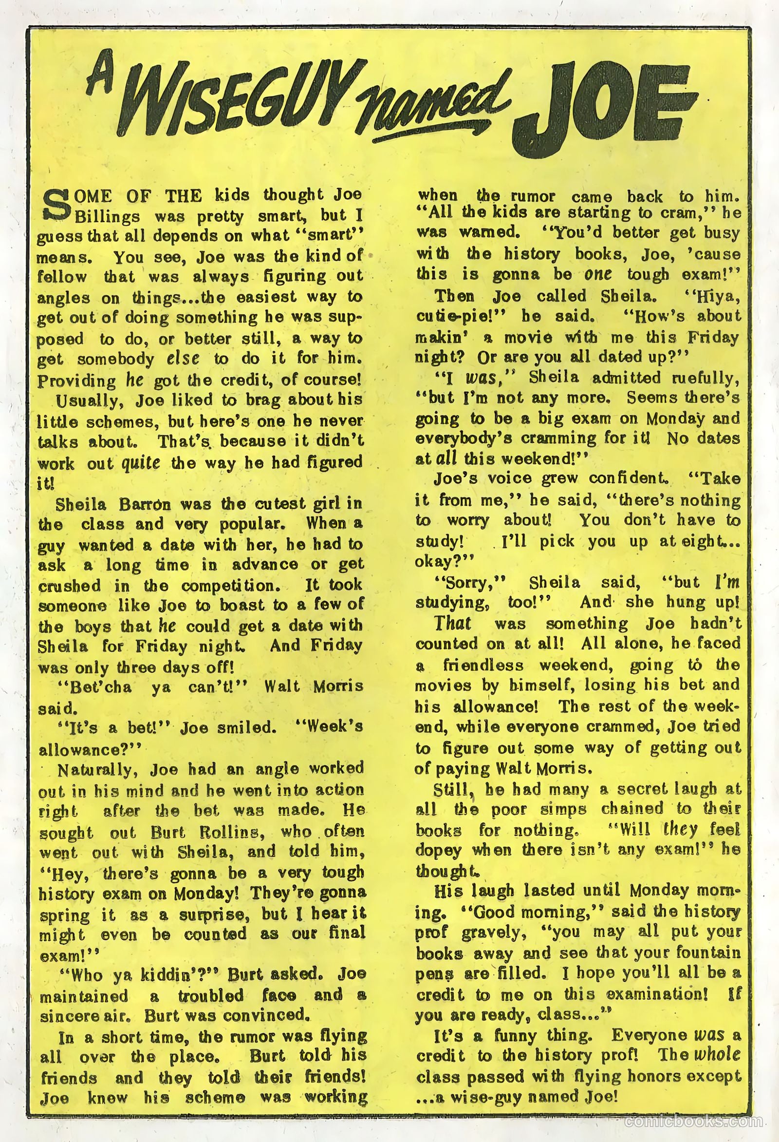 Cookie #49 (1954) — page 16 of 36