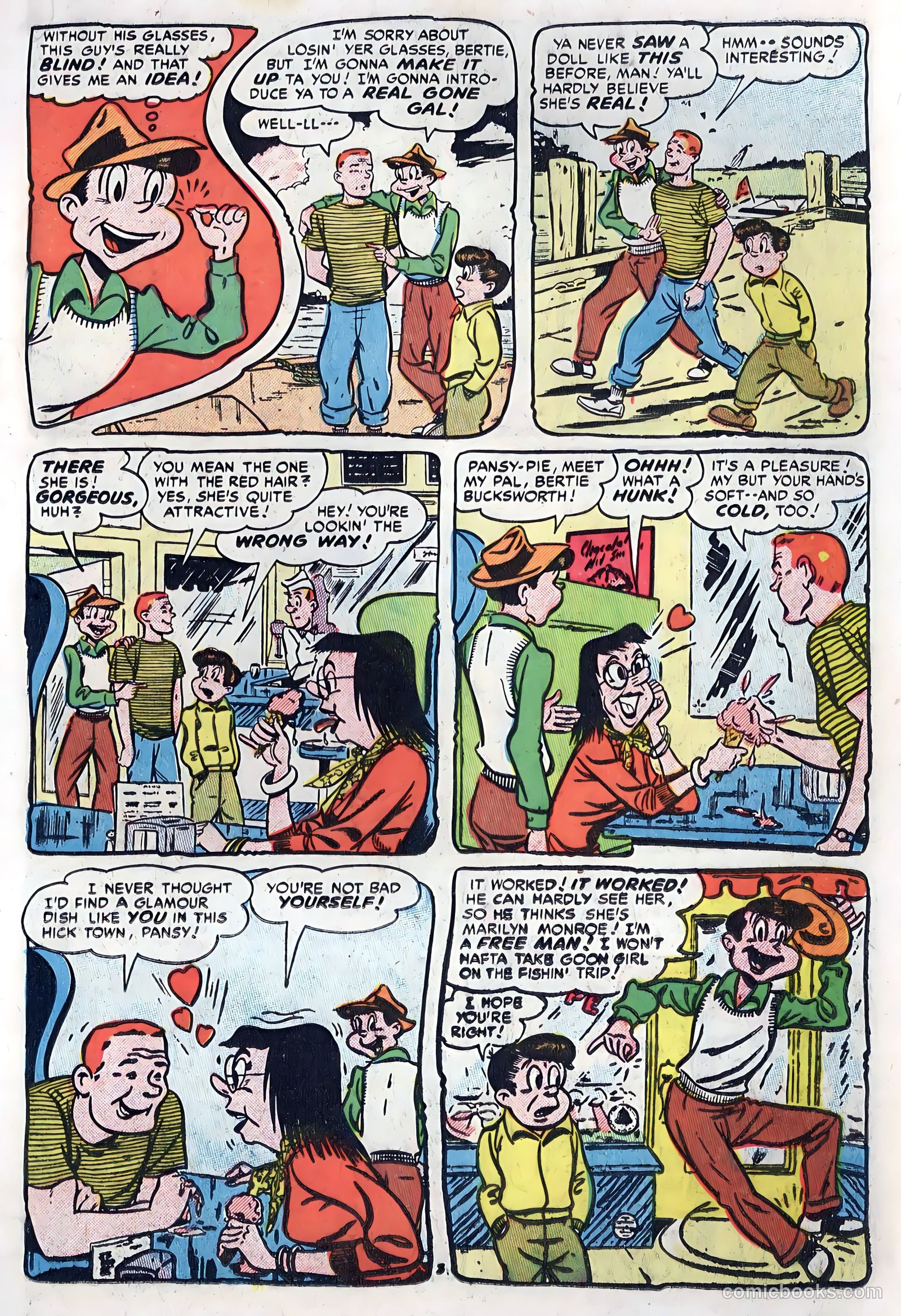 Cookie #49 (1954) — page 19 of 36