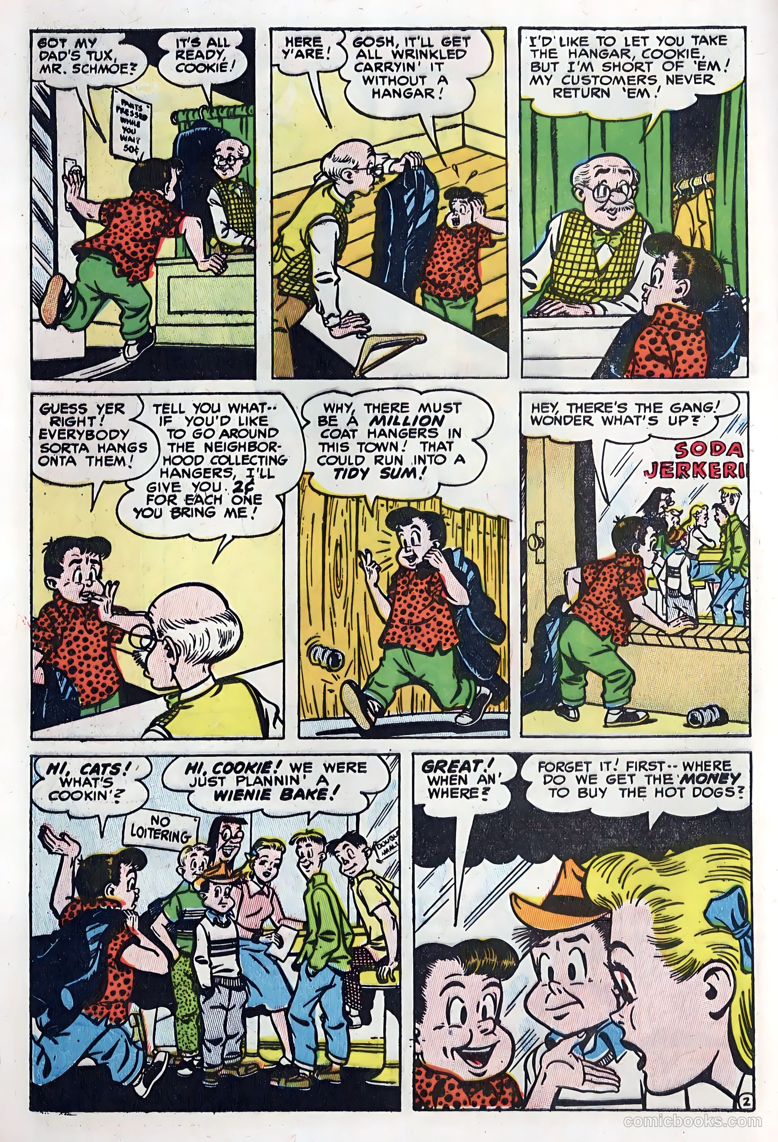 Cookie #49 (1954) — page 28 of 36