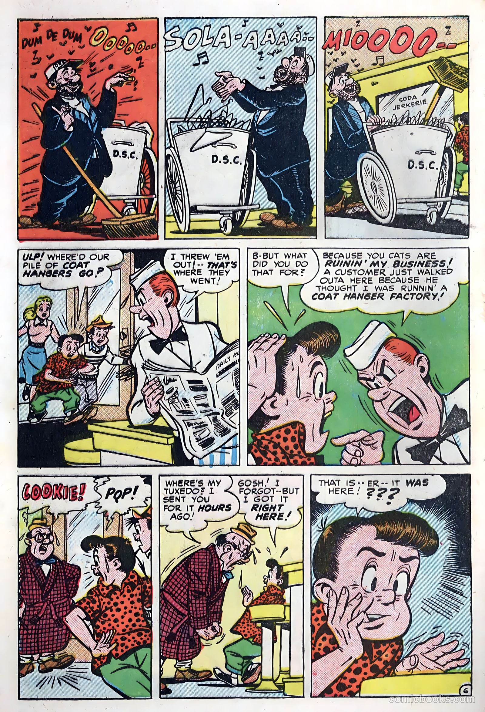 Cookie #49 (1954) — page 32 of 36