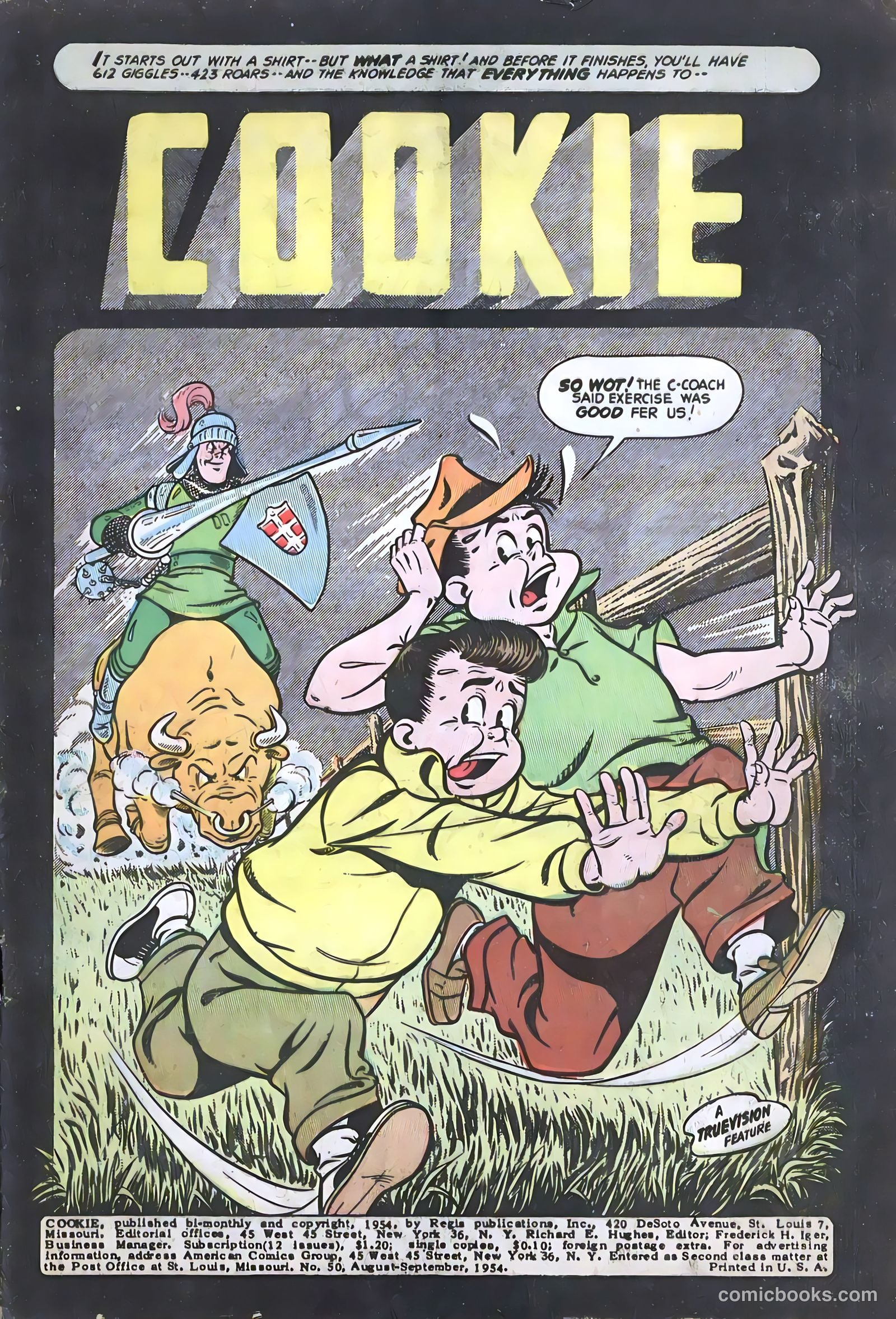 Cookie #50 (1954) — page 3 of 36