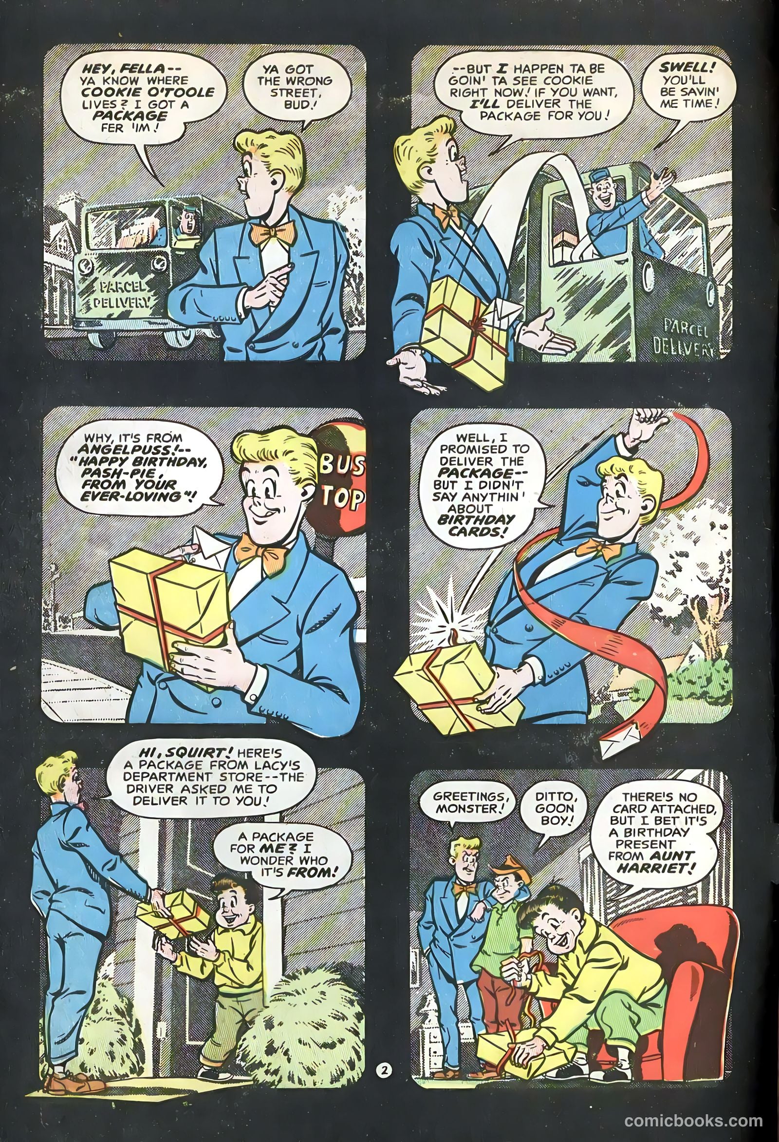 Cookie #50 (1954) — page 4 of 36
