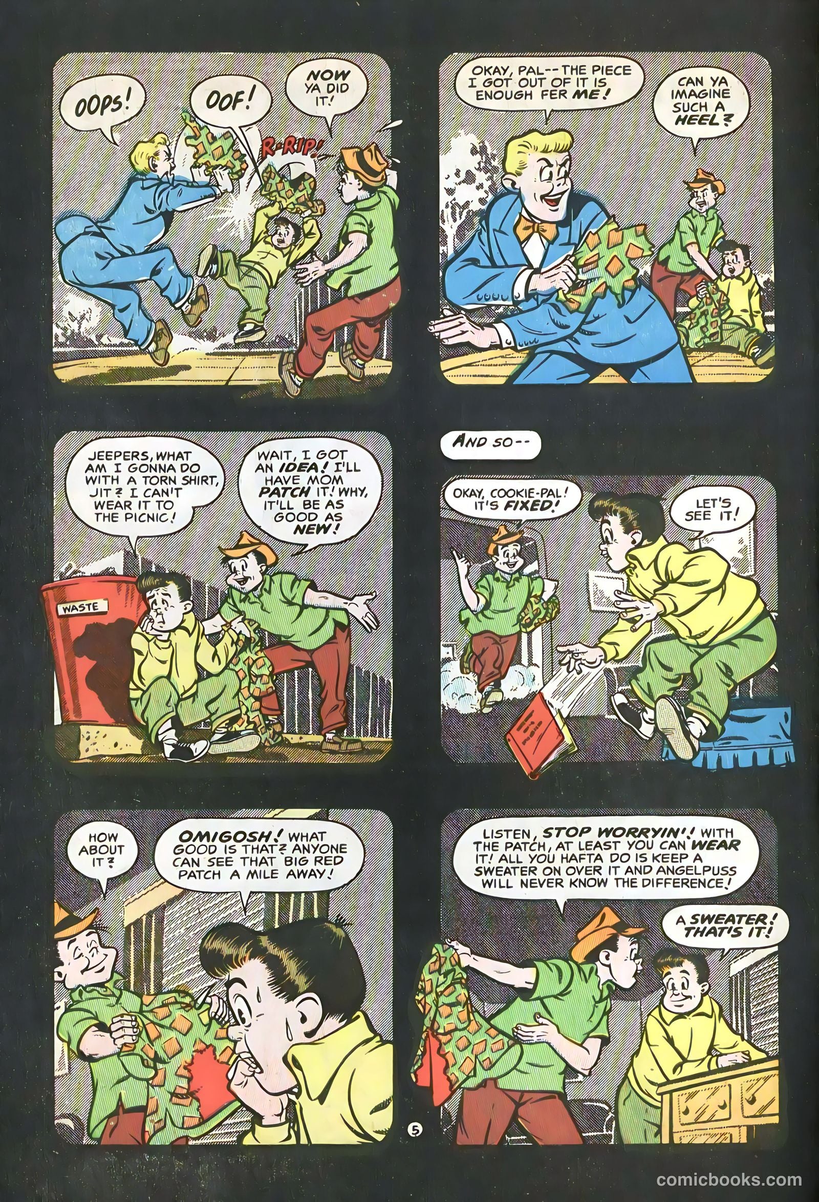 Cookie #50 (1954) — page 8 of 36