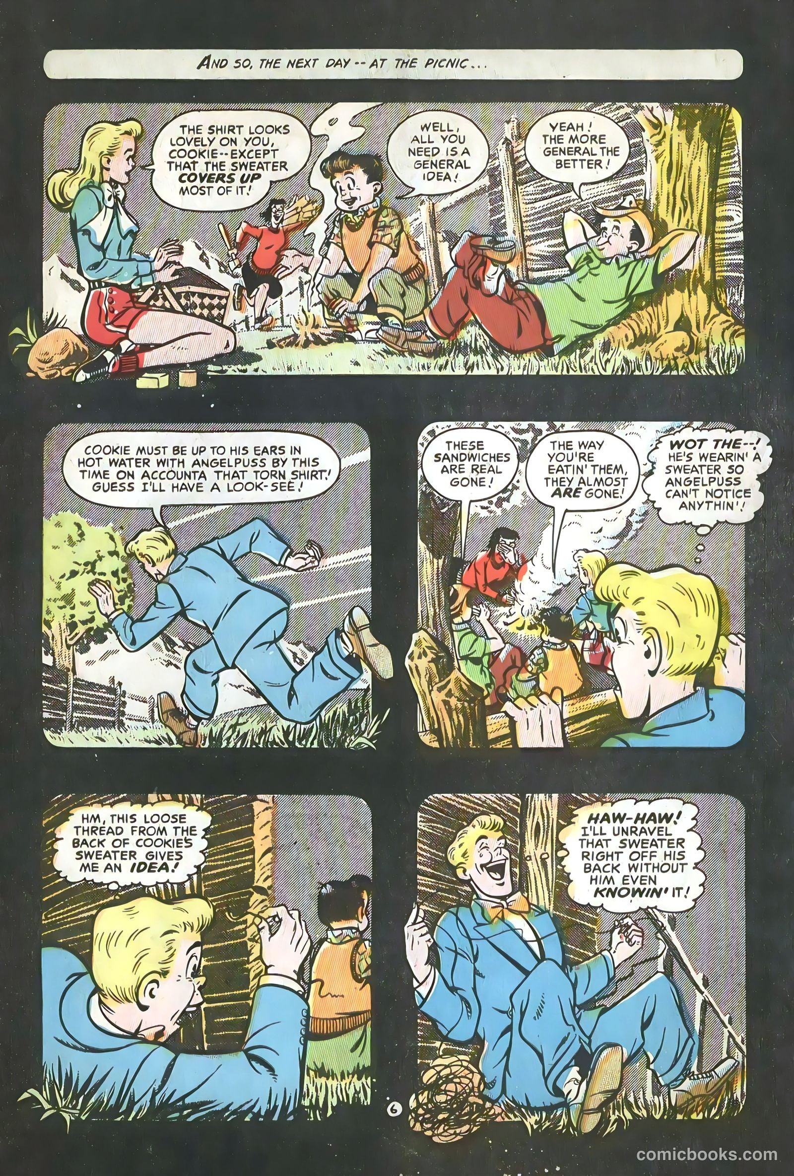 Cookie #50 (1954) — page 9 of 36
