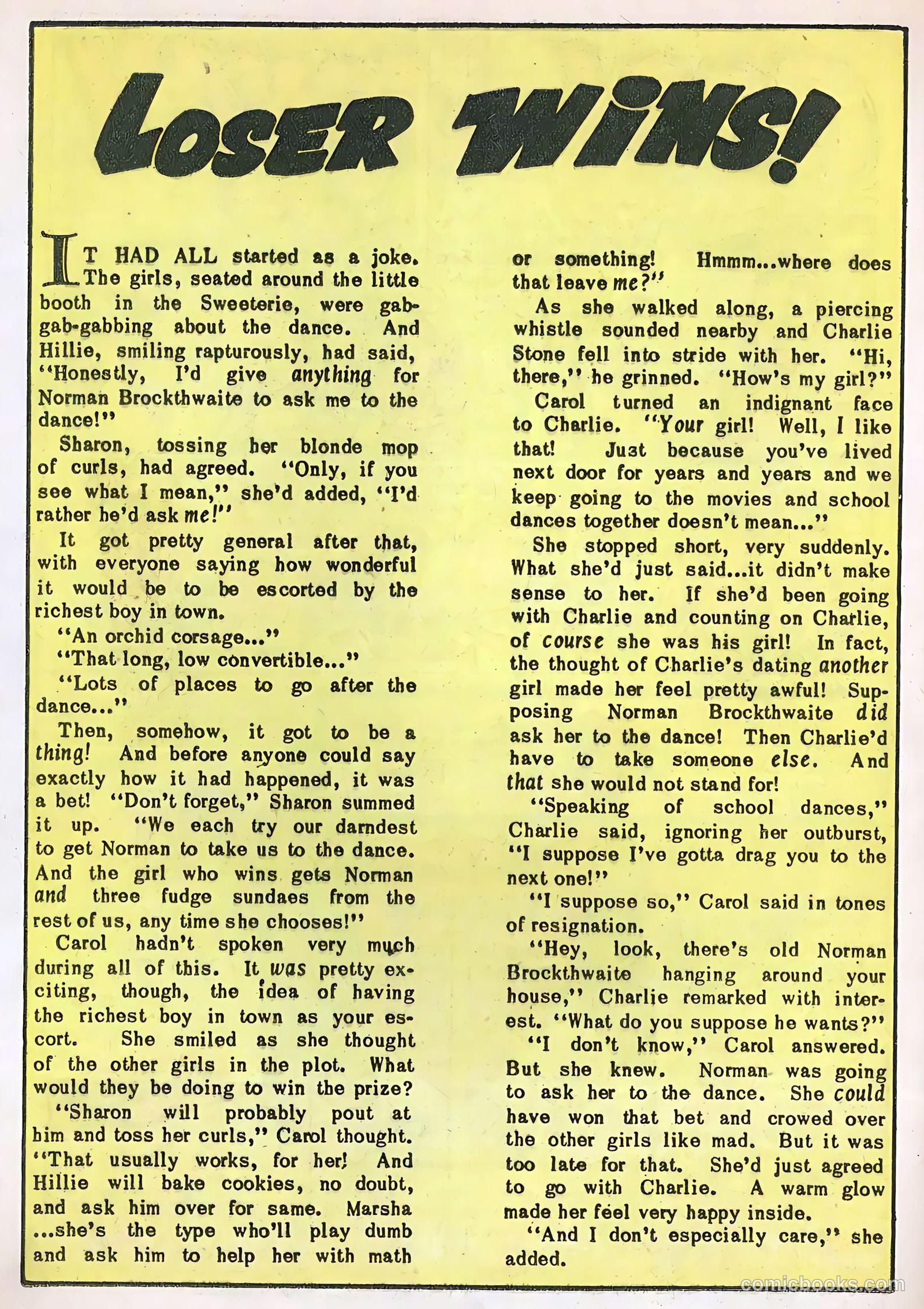 Cookie #50 (1954) — page 14 of 36