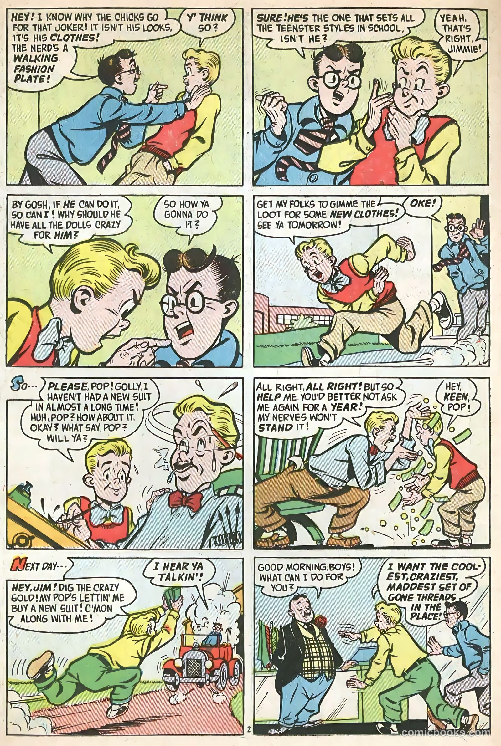 Cookie #50 (1954) — page 16 of 36