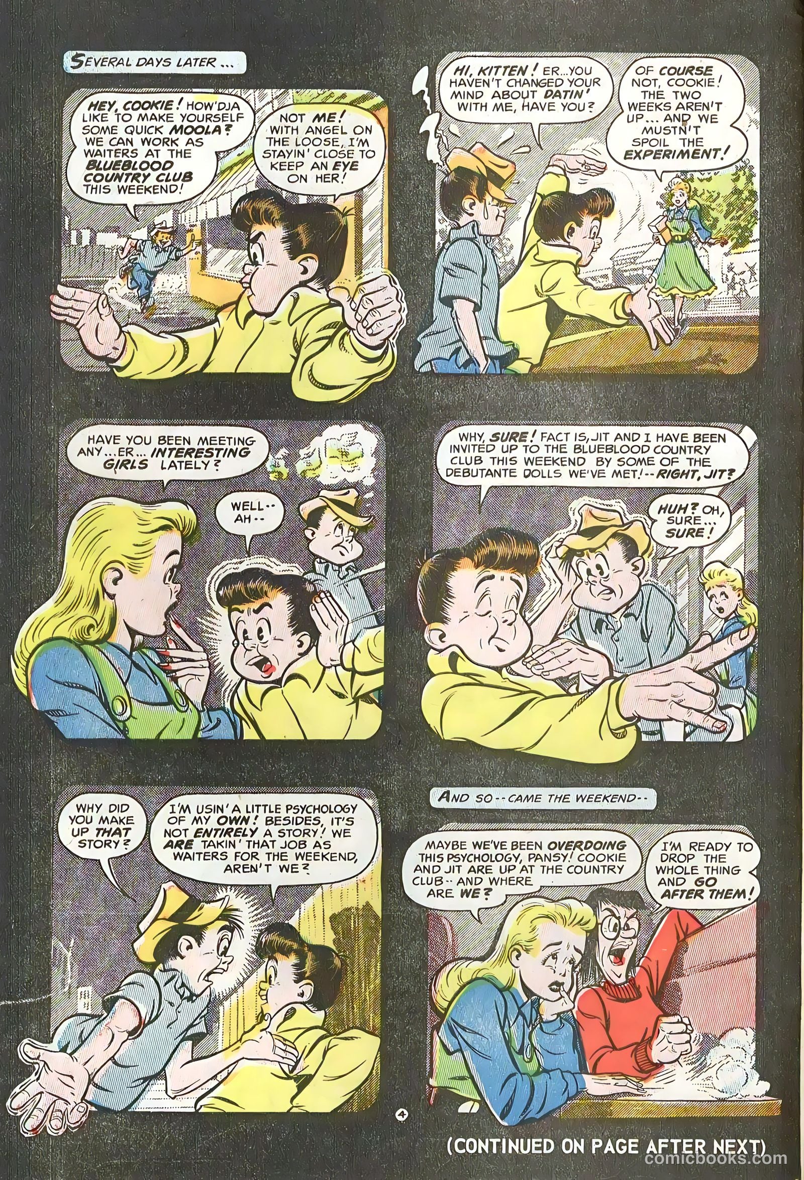 Cookie #51 (1954) — page 6 of 36