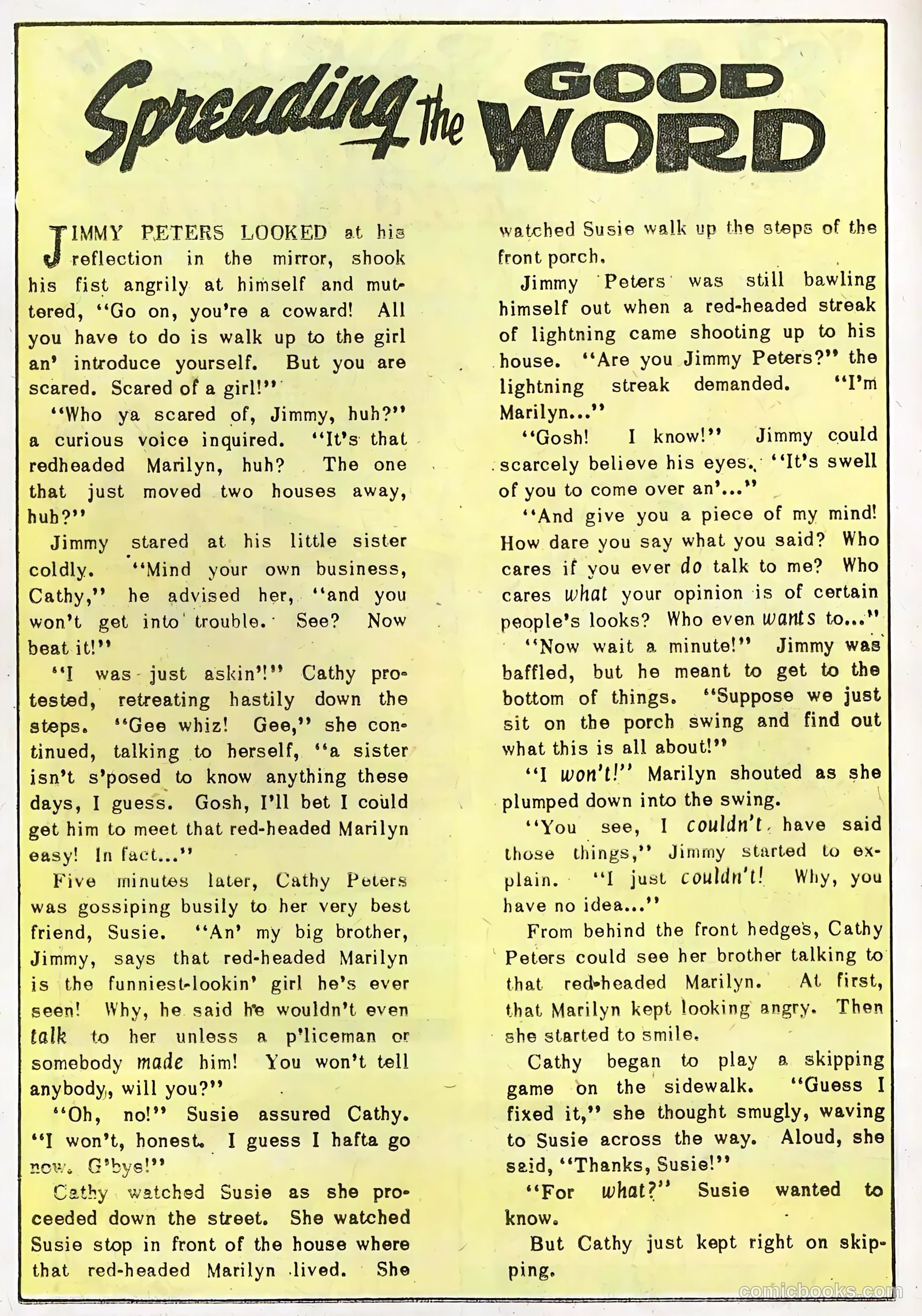 Cookie #51 (1954) — page 14 of 36