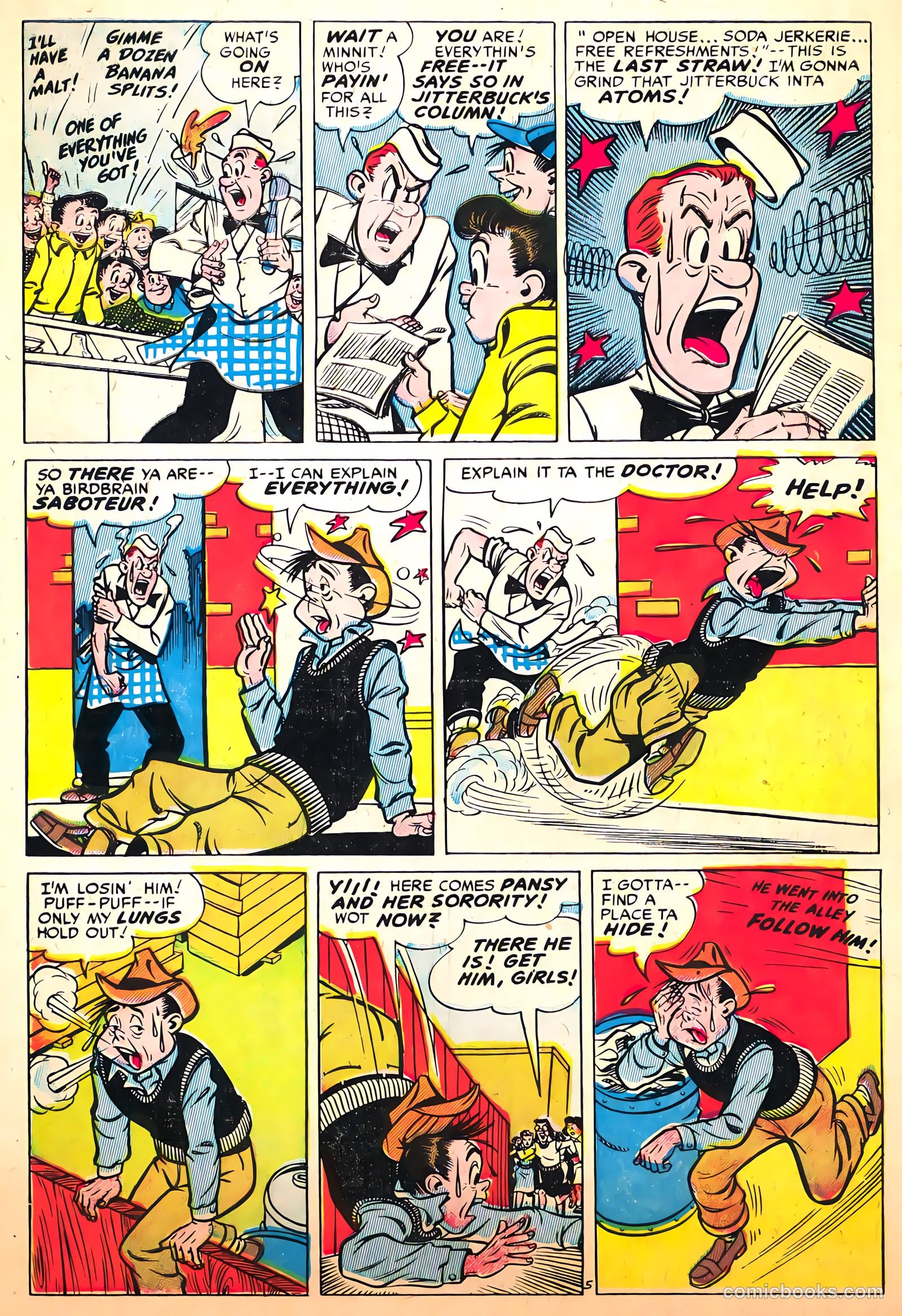 Cookie #52 (1954) — page 30 of 36