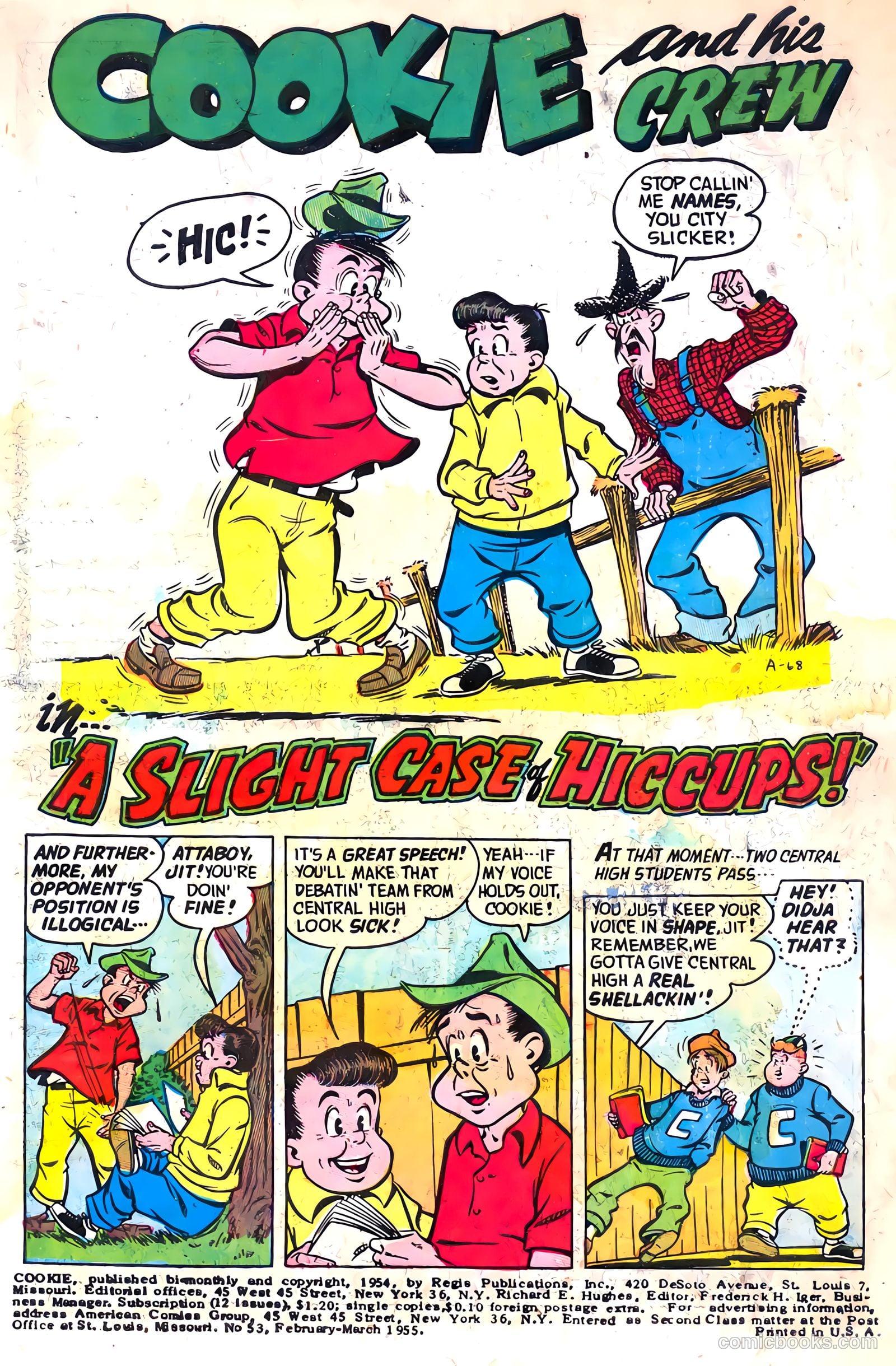 Cookie #53 (1955) — page 3 of 36
