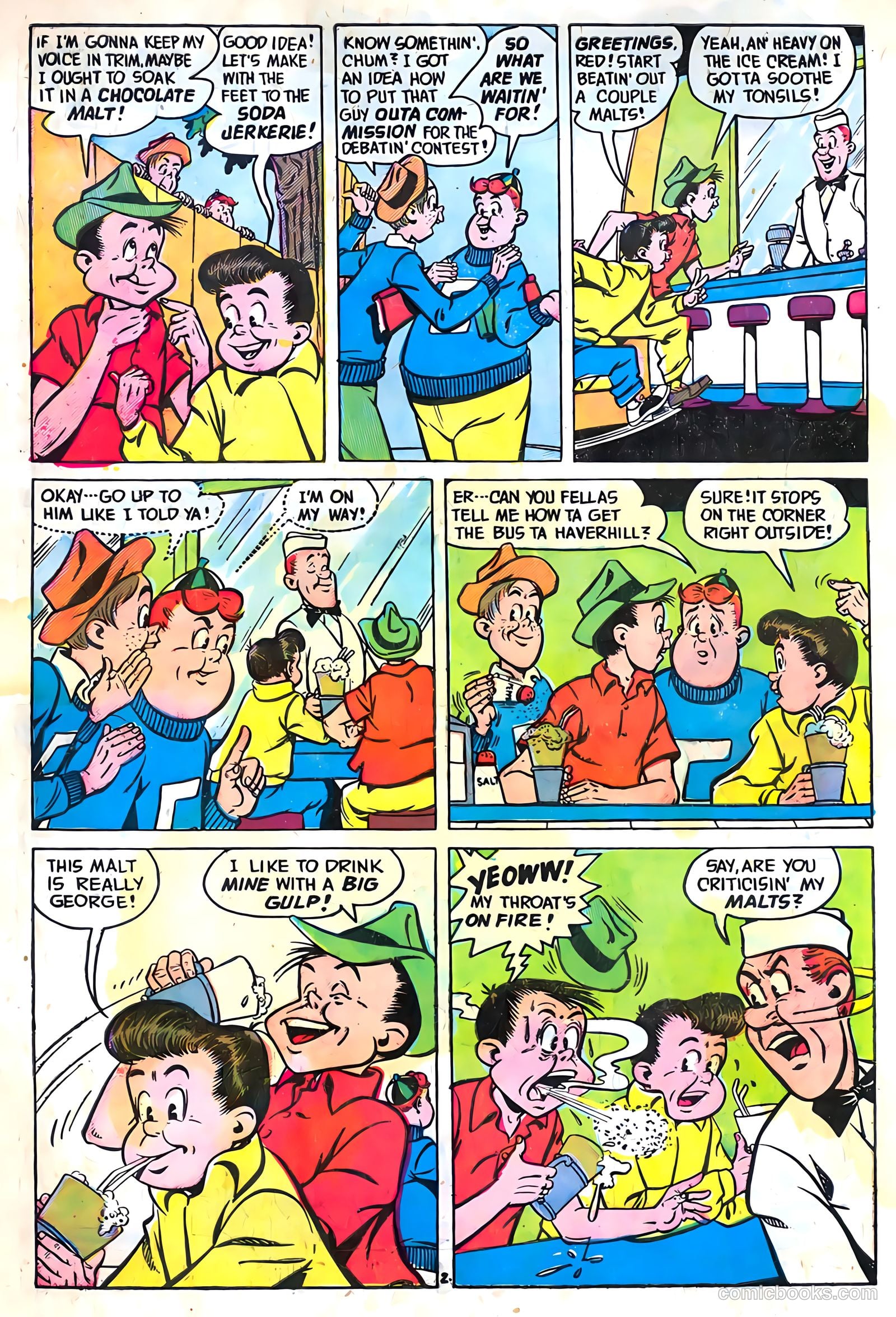 Cookie #53 (1955) — page 4 of 36