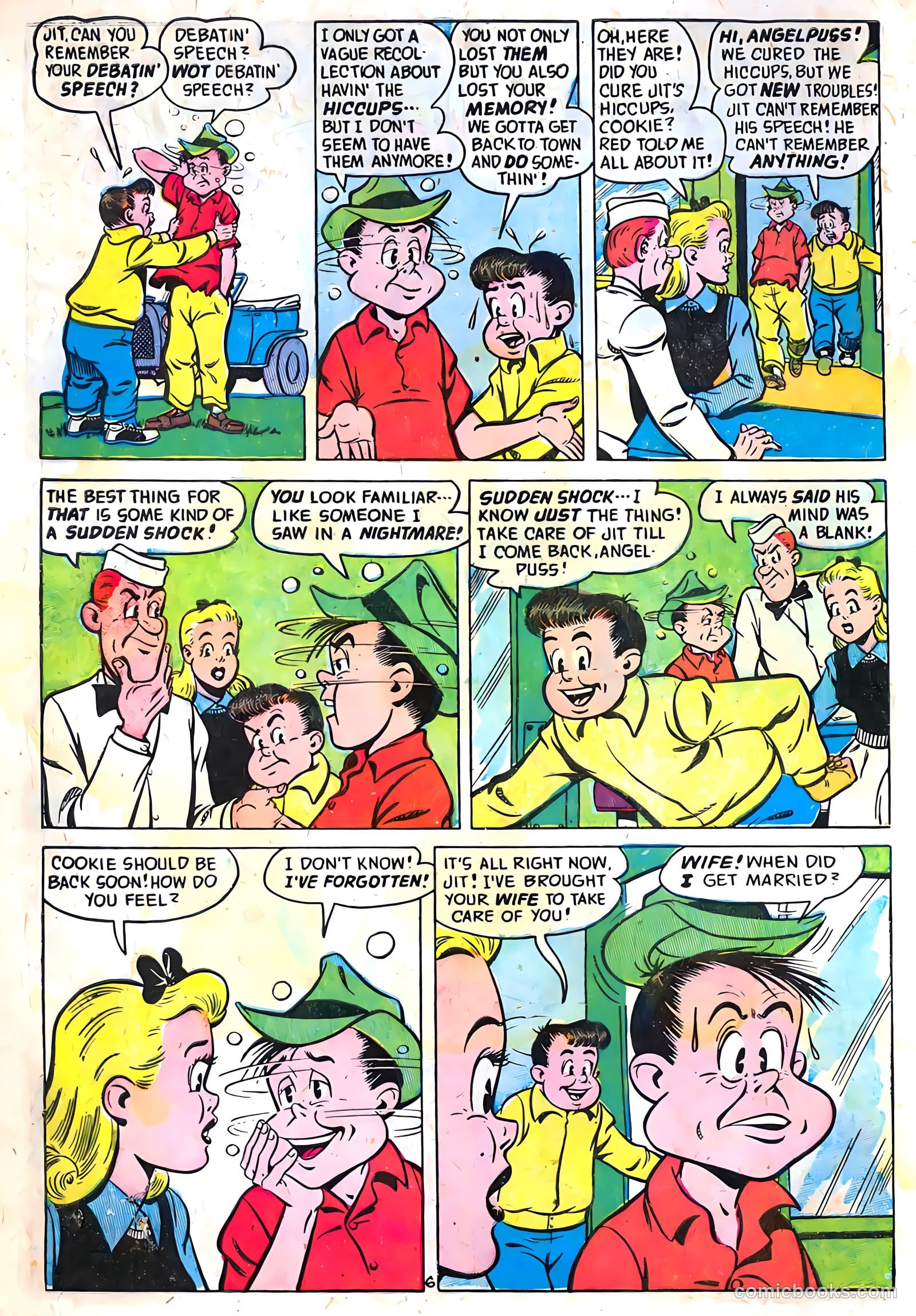 Cookie #53 (1955) — page 8 of 36