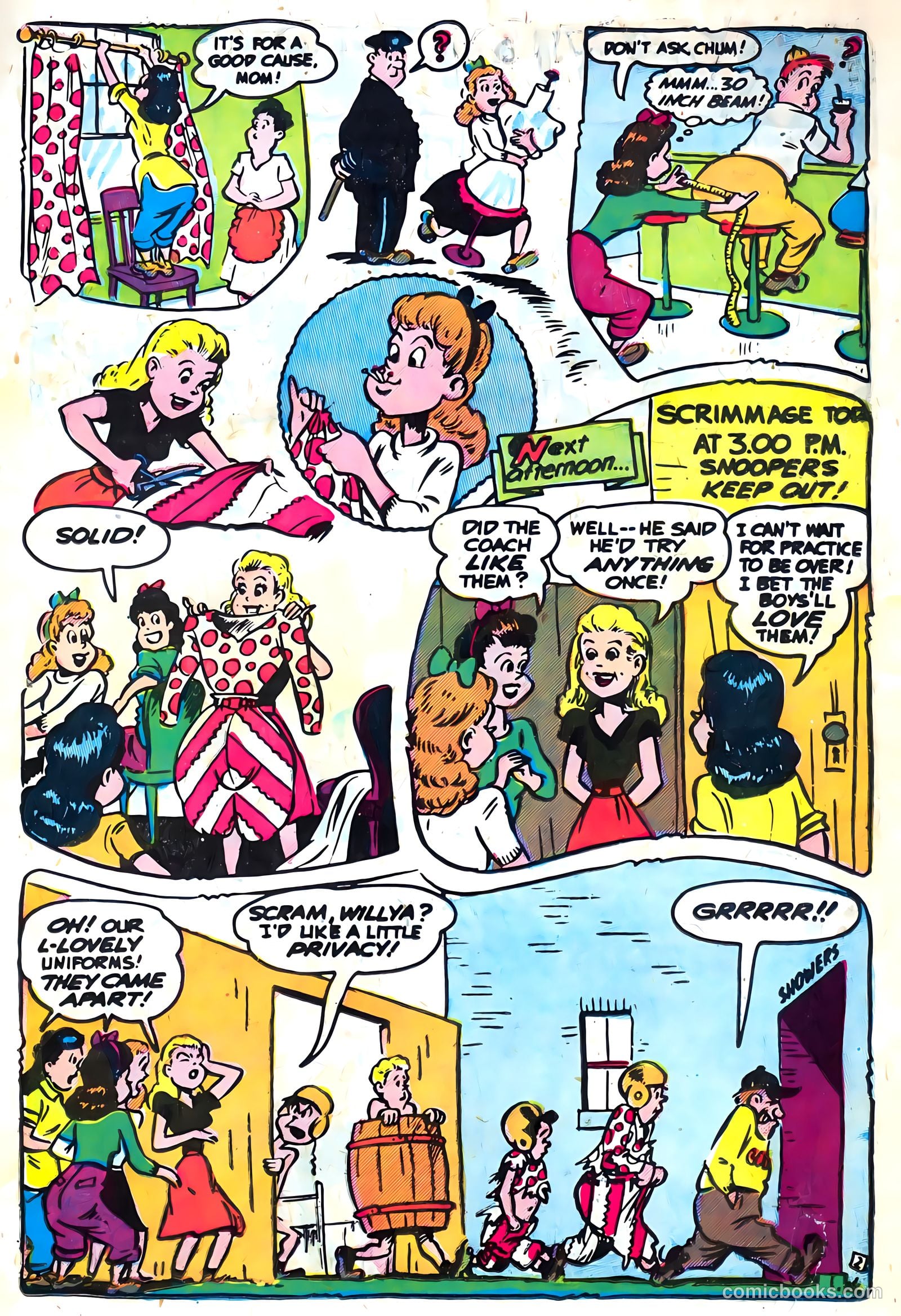Cookie #53 (1955) — page 13 of 36