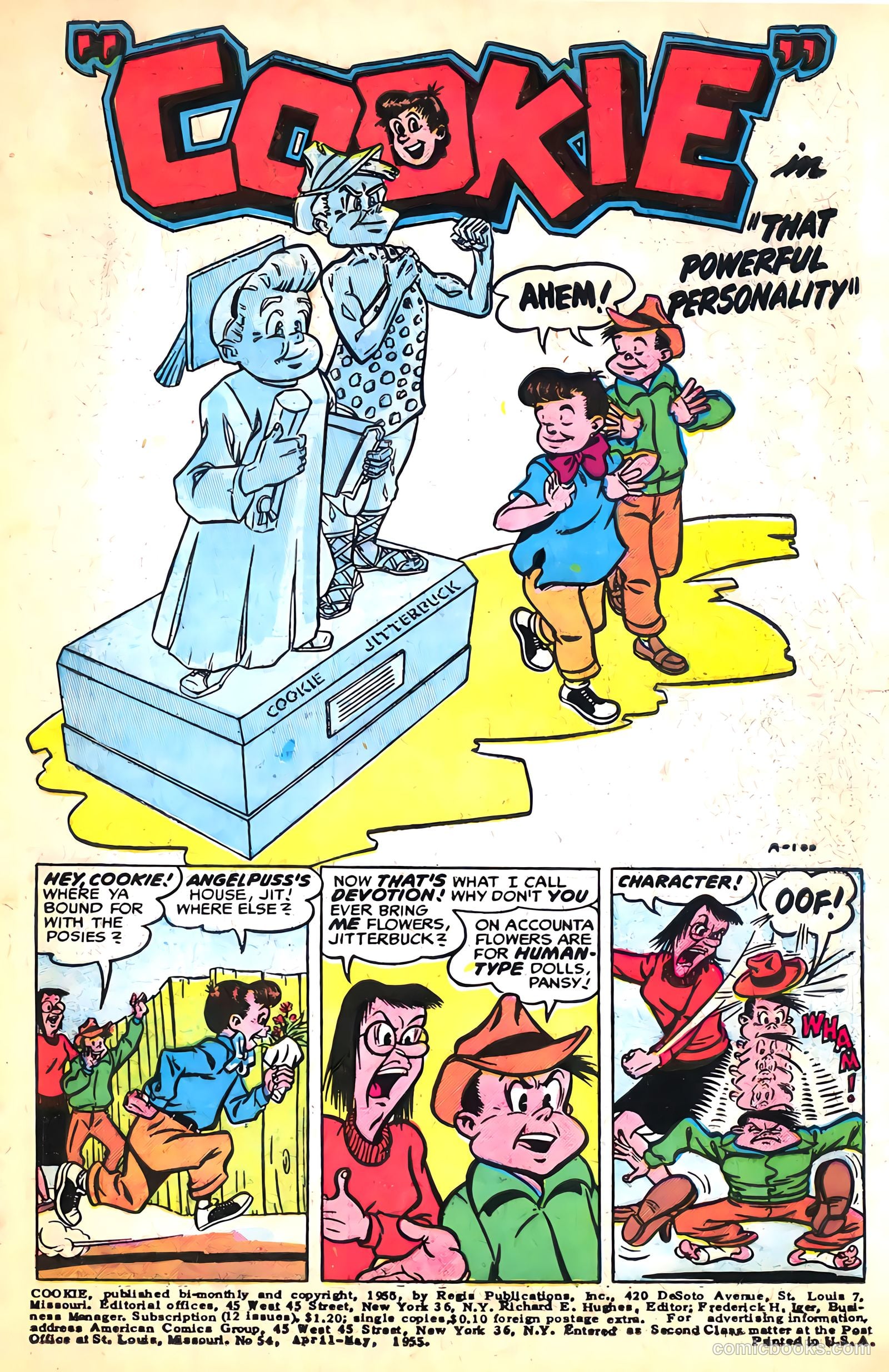 Cookie #54 (1955) — page 3 of 36