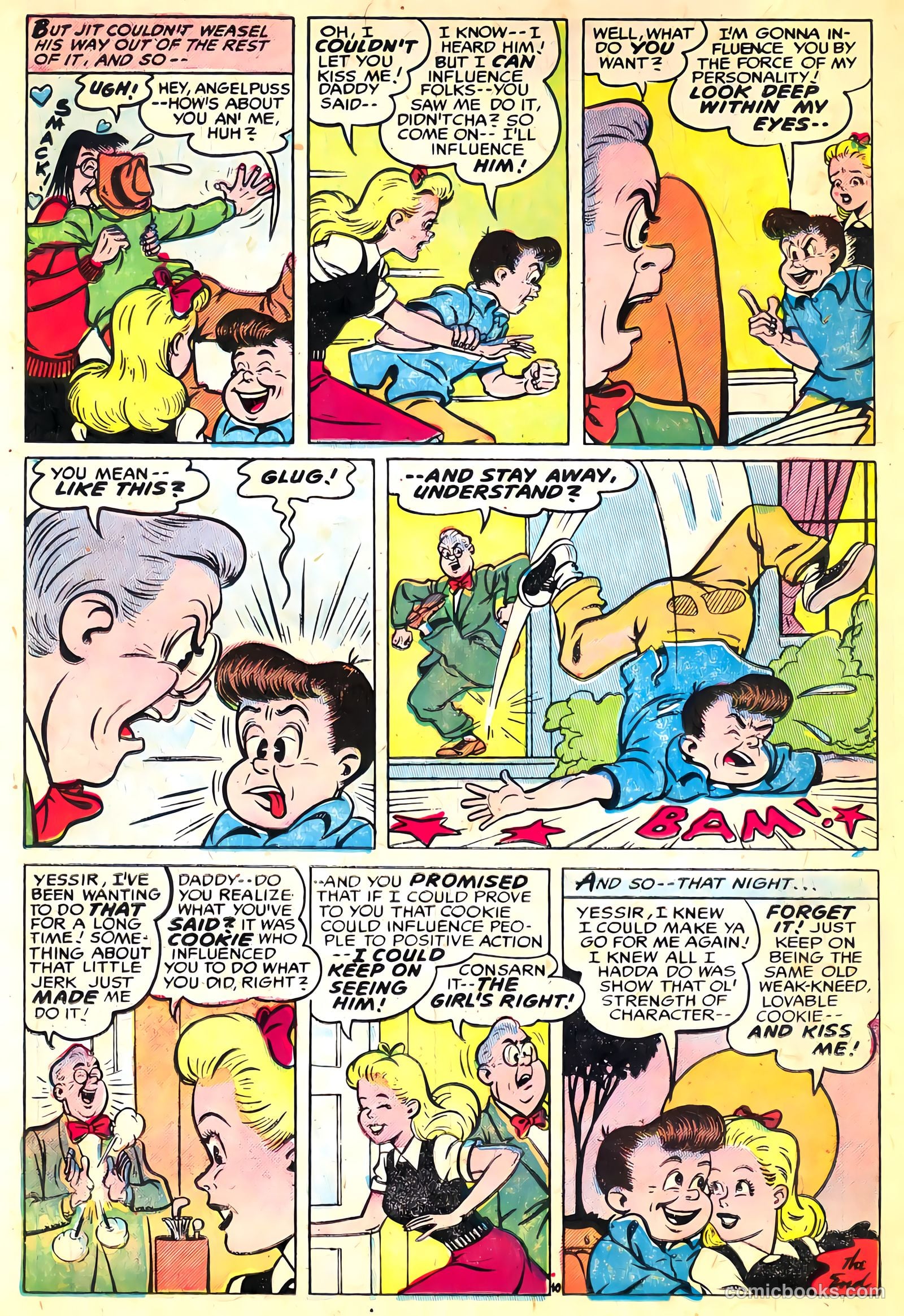 Cookie #54 (1955) — page 12 of 36