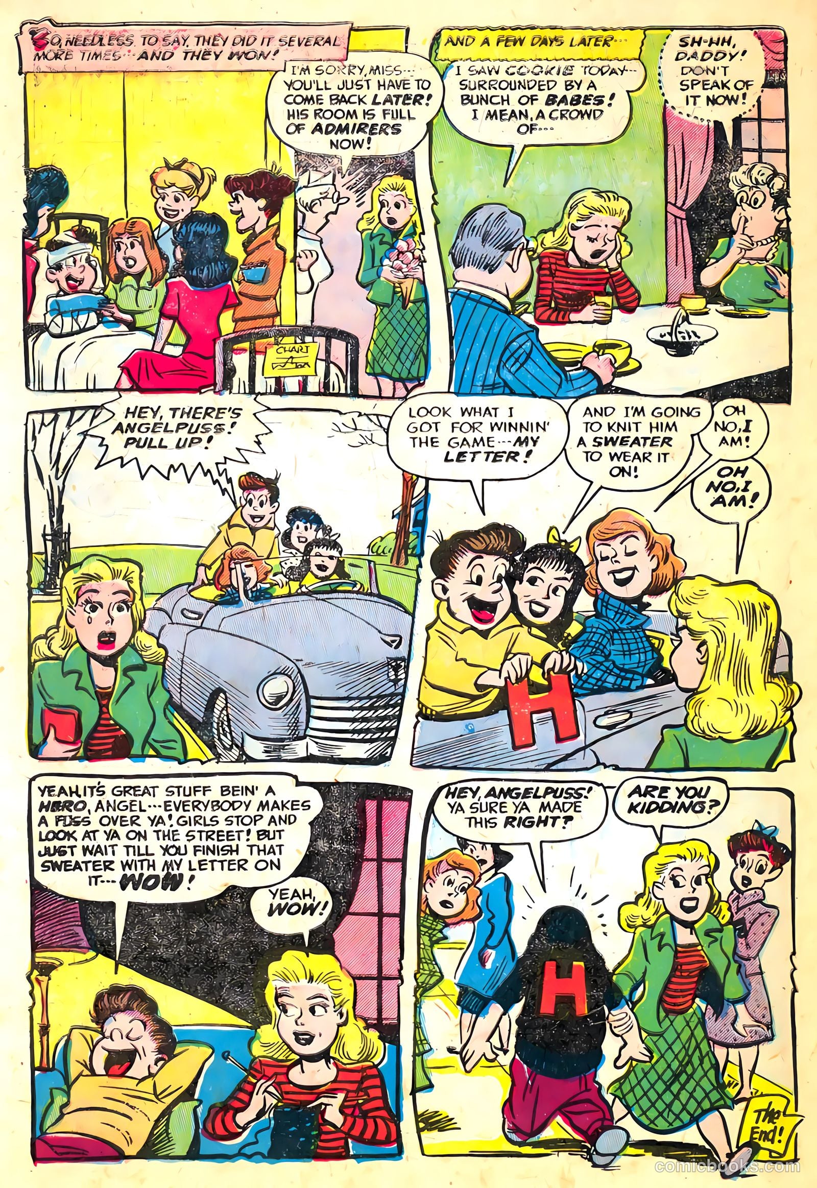 Cookie #54 (1955) — page 30 of 36