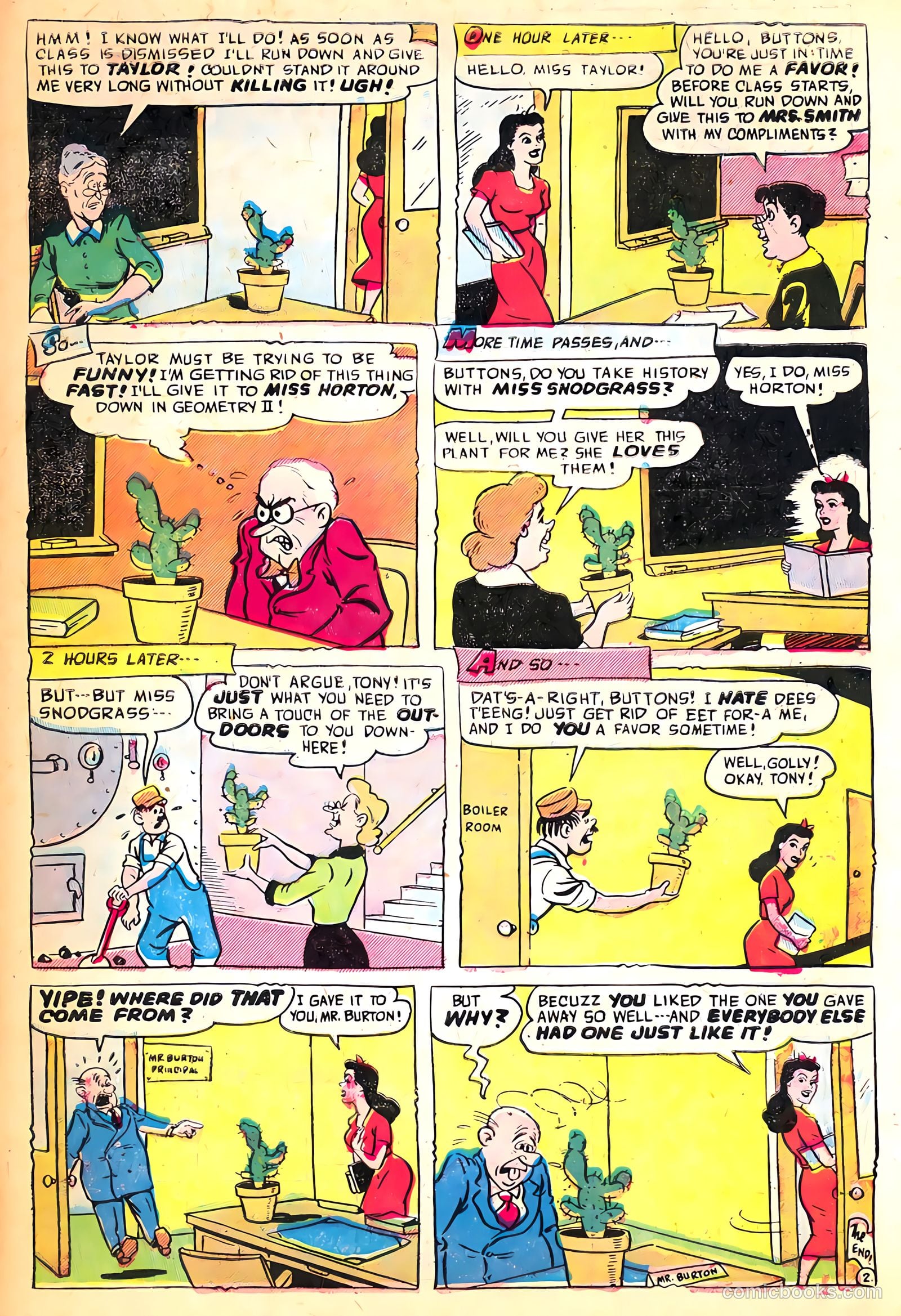 Cookie #54 (1955) — page 33 of 36