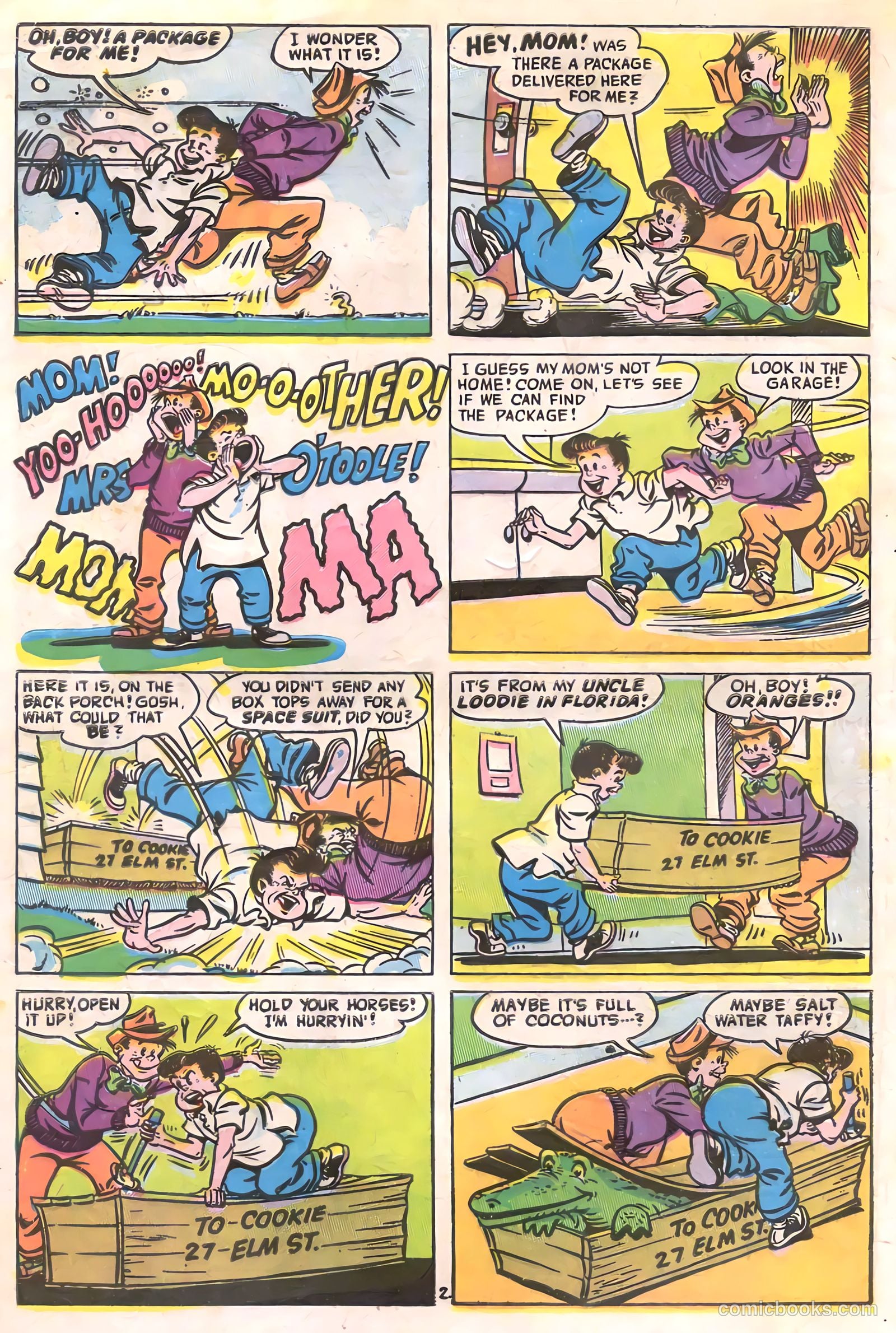Cookie #55 (1955) — page 4 of 36