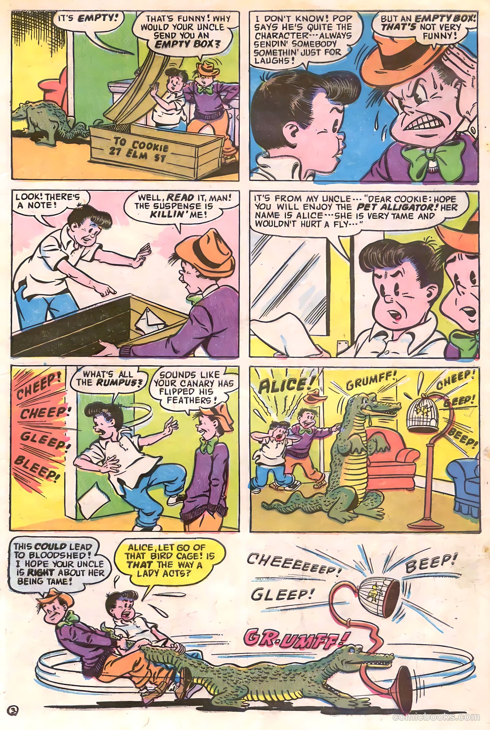 Cookie #55 (1955) — page 5 of 36