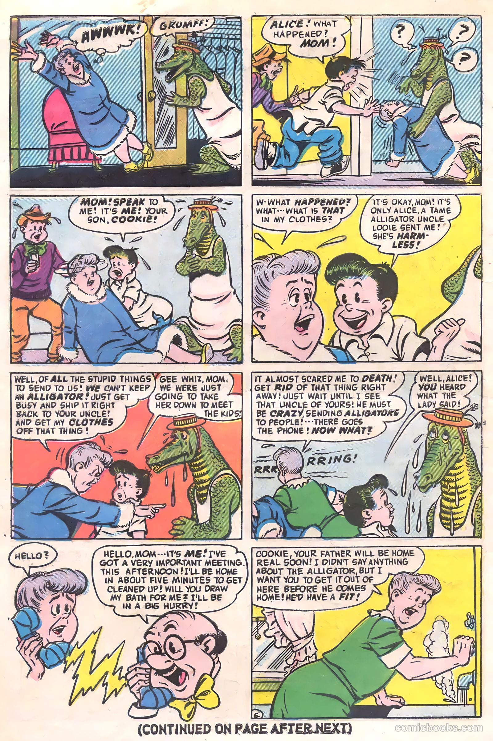 Cookie #55 (1955) — page 8 of 36