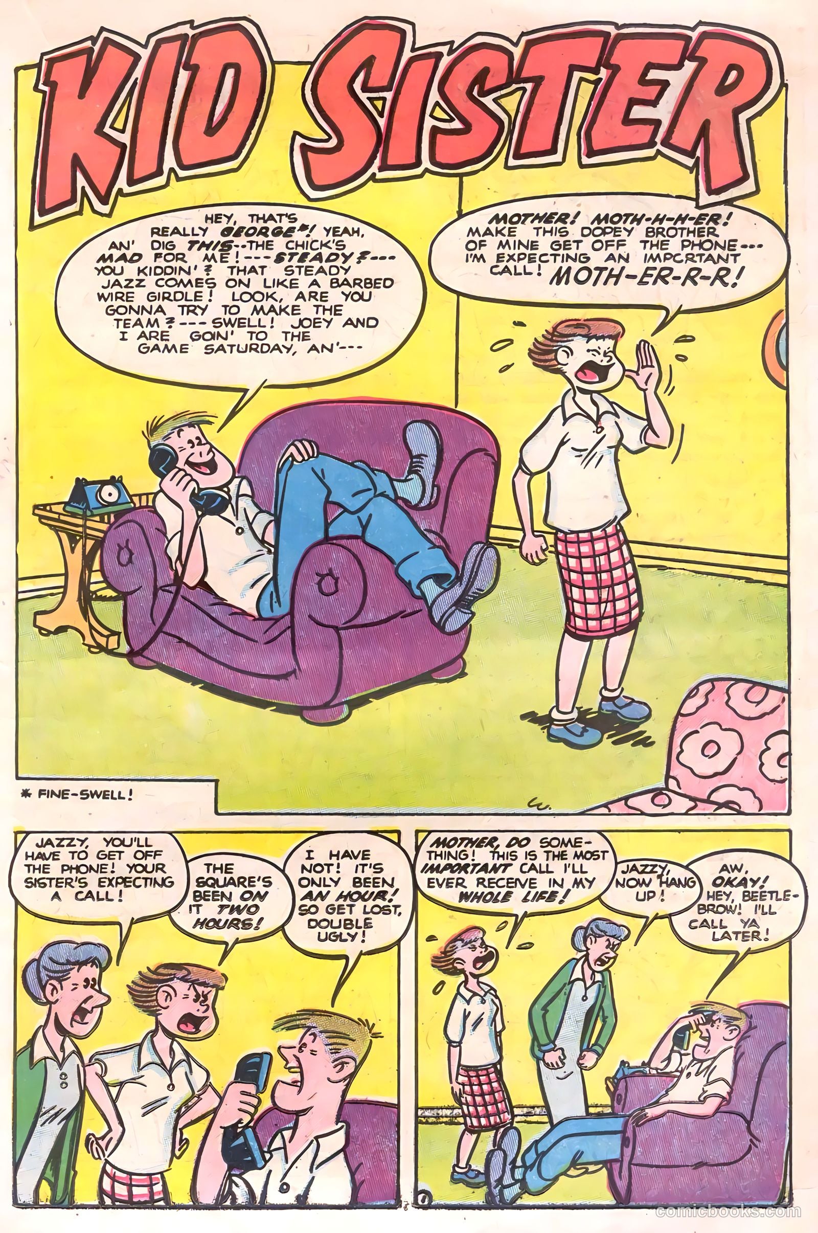 Cookie #55 (1955) — page 15 of 36
