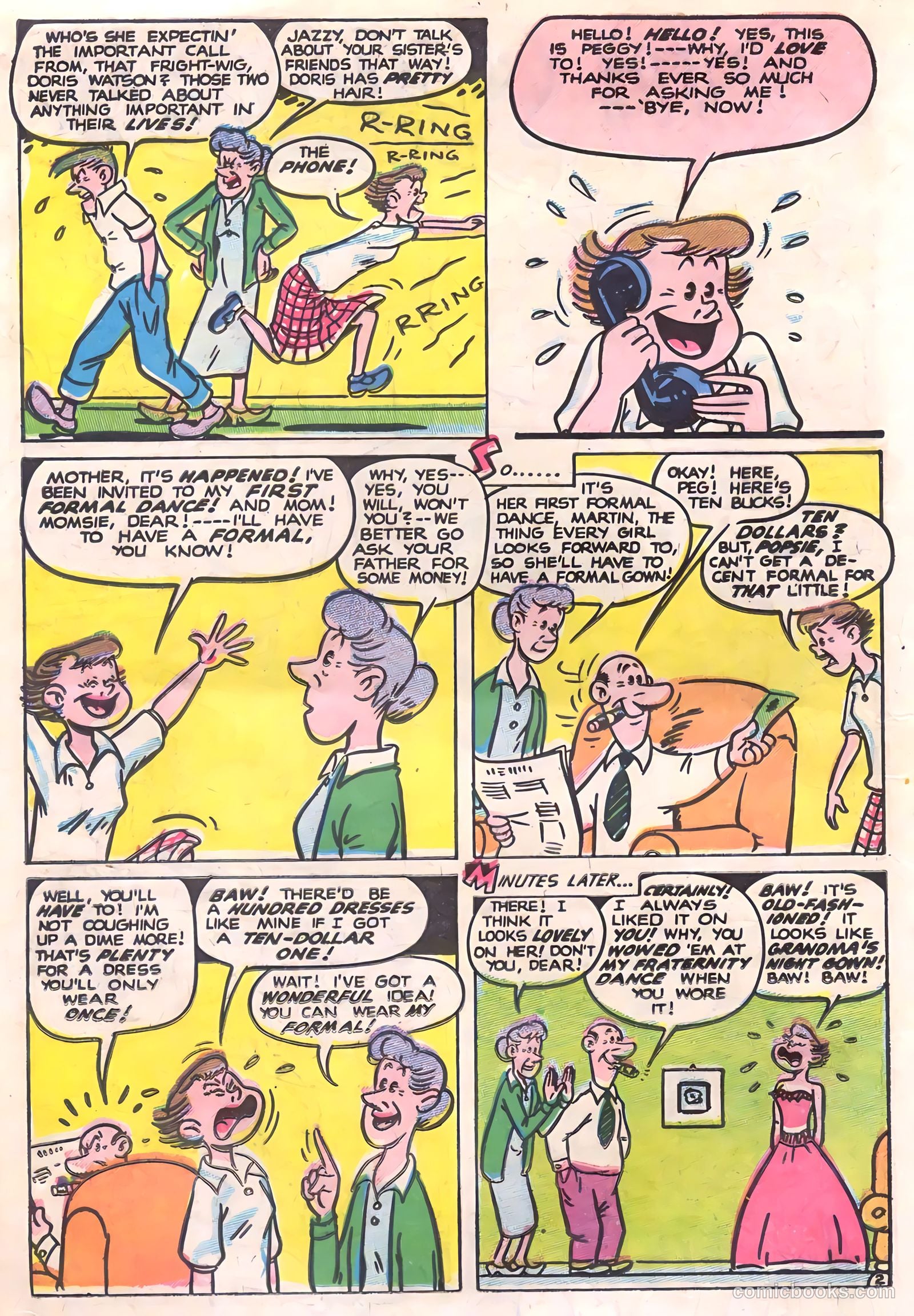 Cookie #55 (1955) — page 16 of 36