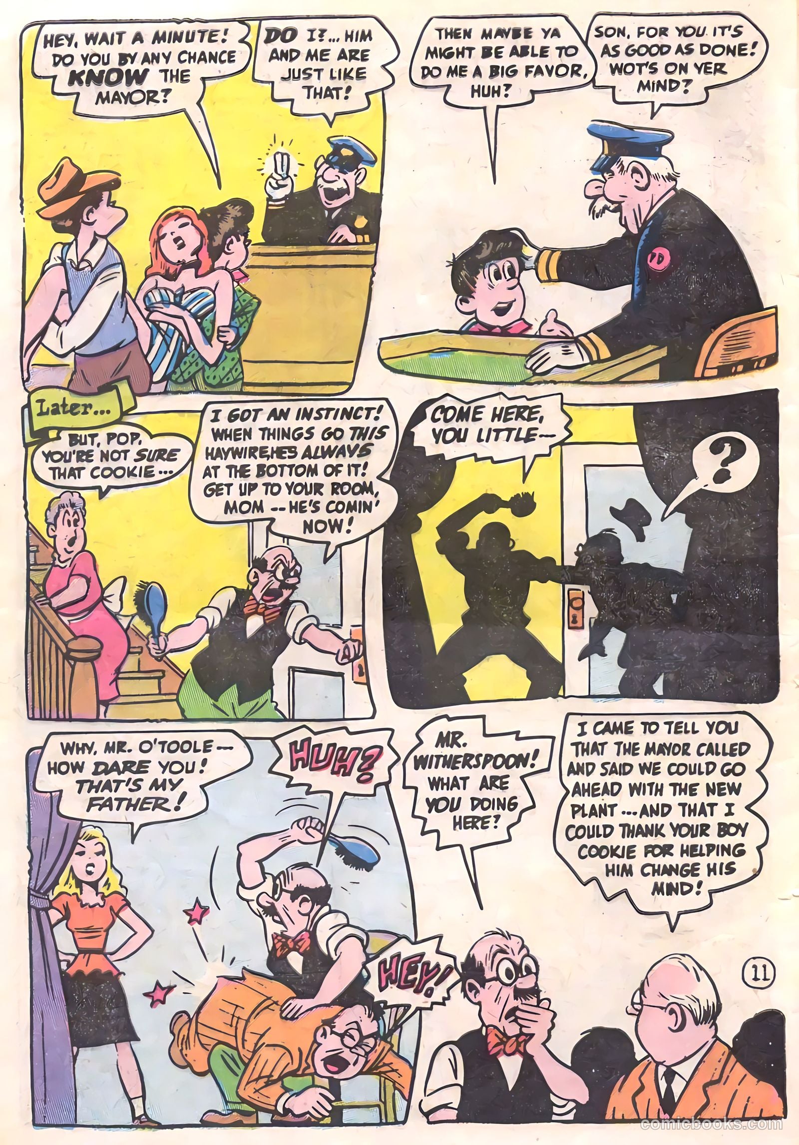 Cookie #55 (1955) — page 32 of 36
