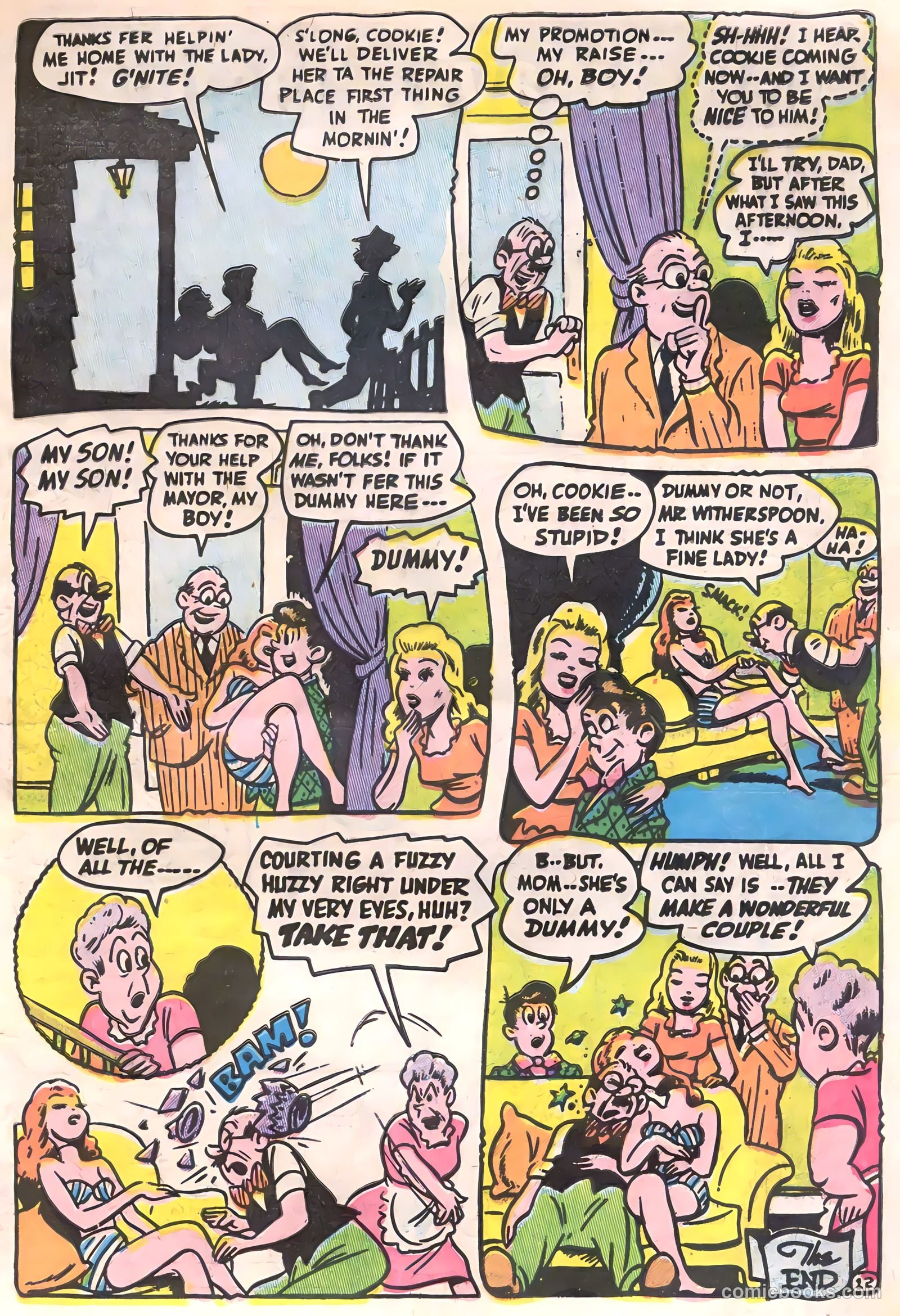 Cookie #55 (1955) — page 33 of 36