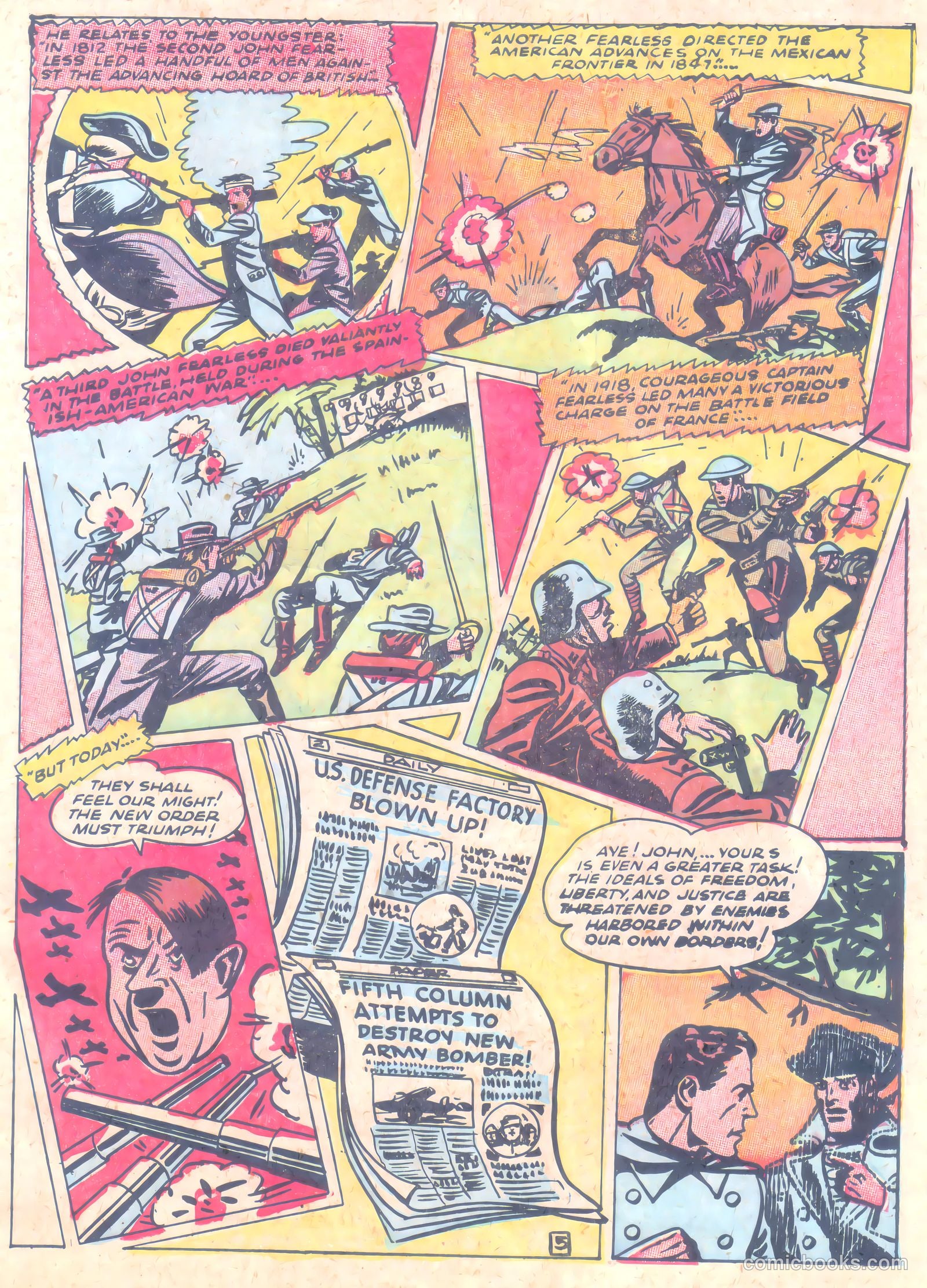 Corporal Rusty Dugan Comics #2 (1944) — page 7 of 36
