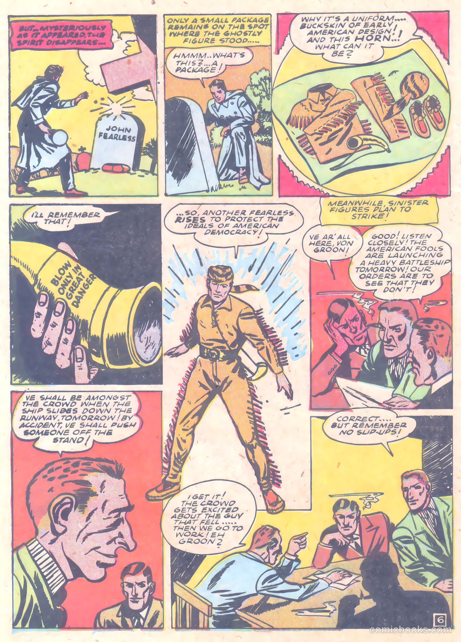 Corporal Rusty Dugan Comics #2 (1944) — page 8 of 36