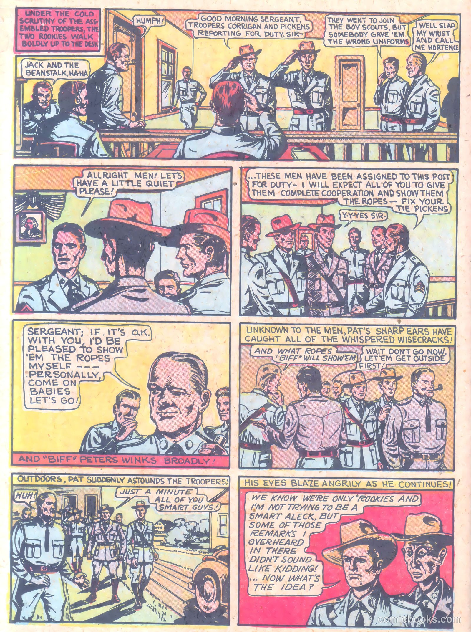 Corporal Rusty Dugan Comics #2 (1944) — page 18 of 36