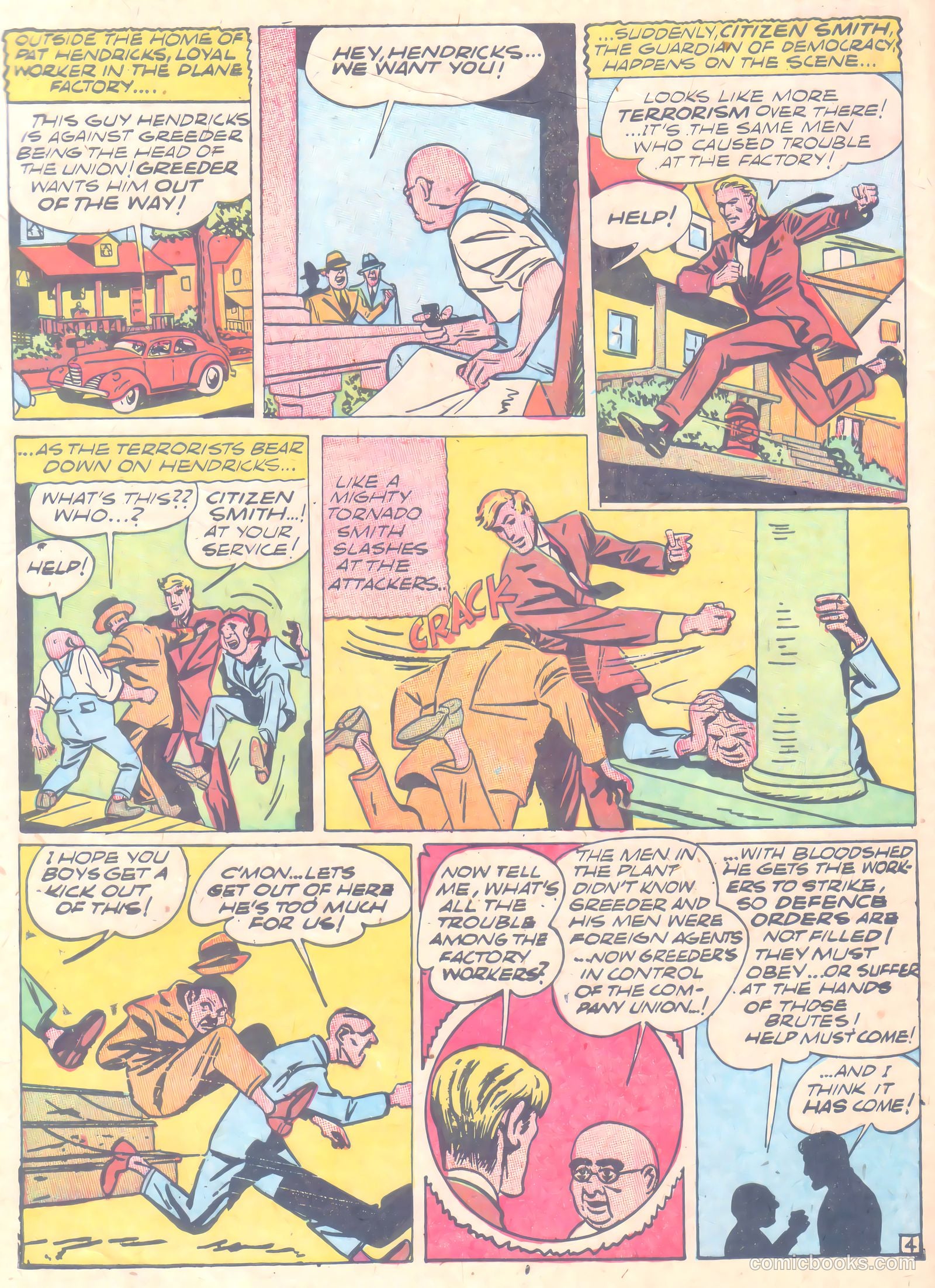 Corporal Rusty Dugan Comics #2 (1944) — page 32 of 36