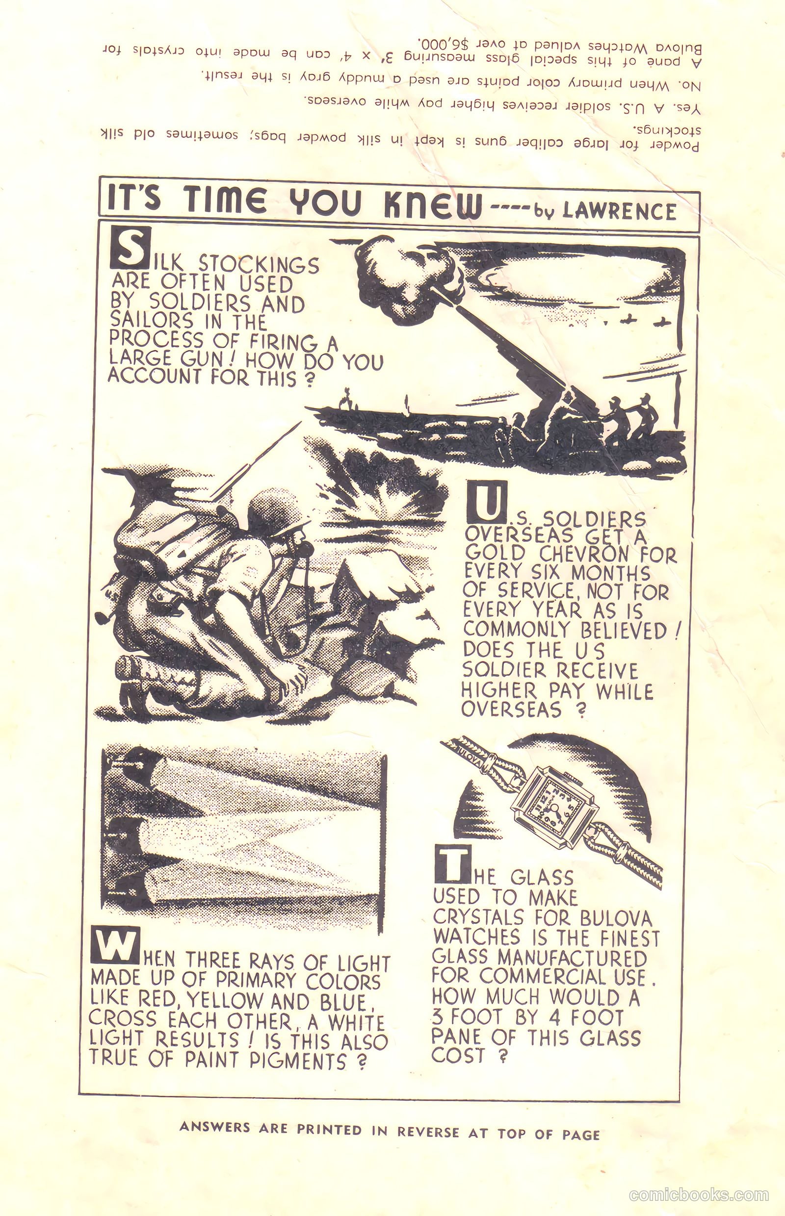 Corporal Rusty Dugan Comics #2 (1944) — page 35 of 36
