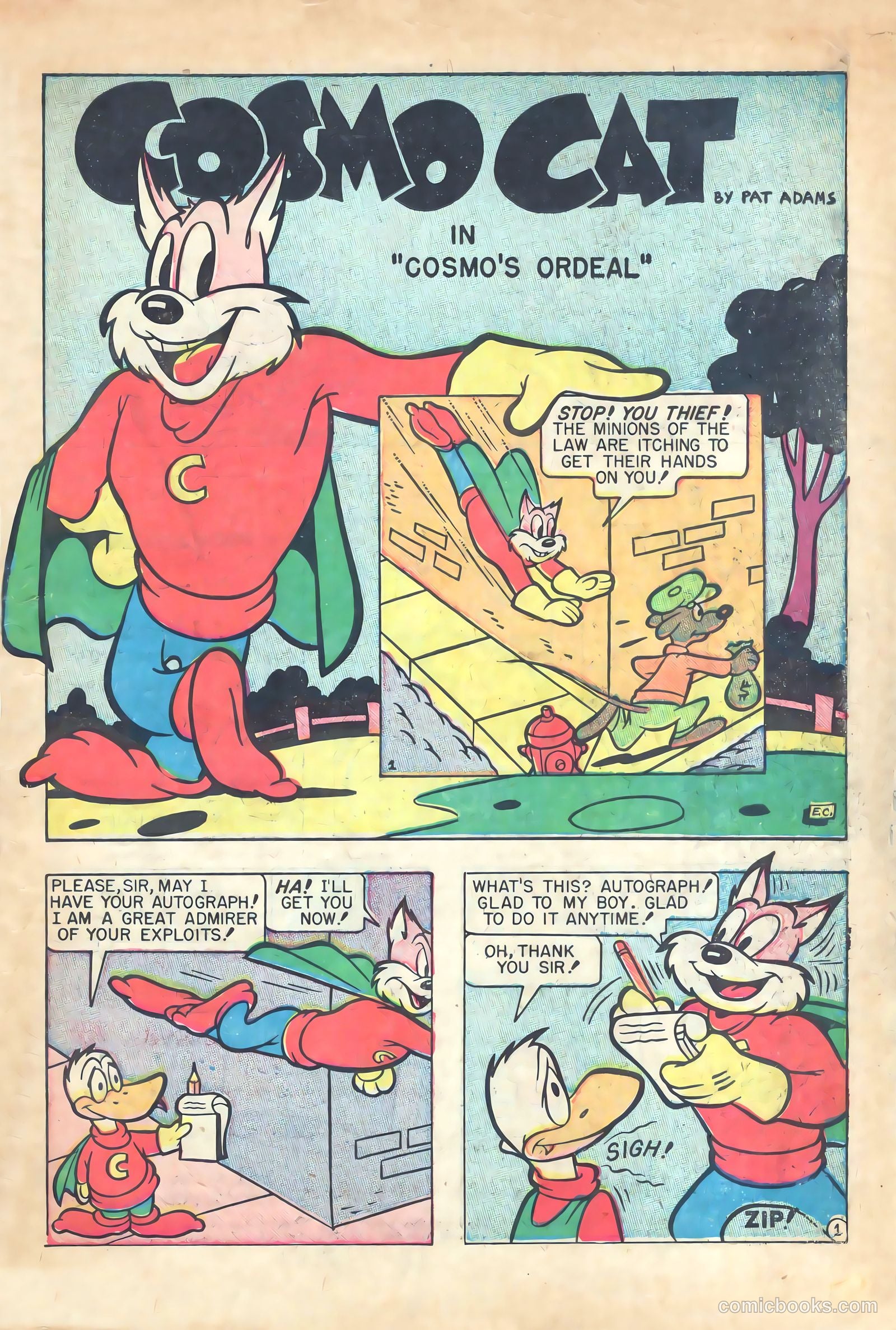 Cosmo Cat #1 (1958) — page 3 of 36
