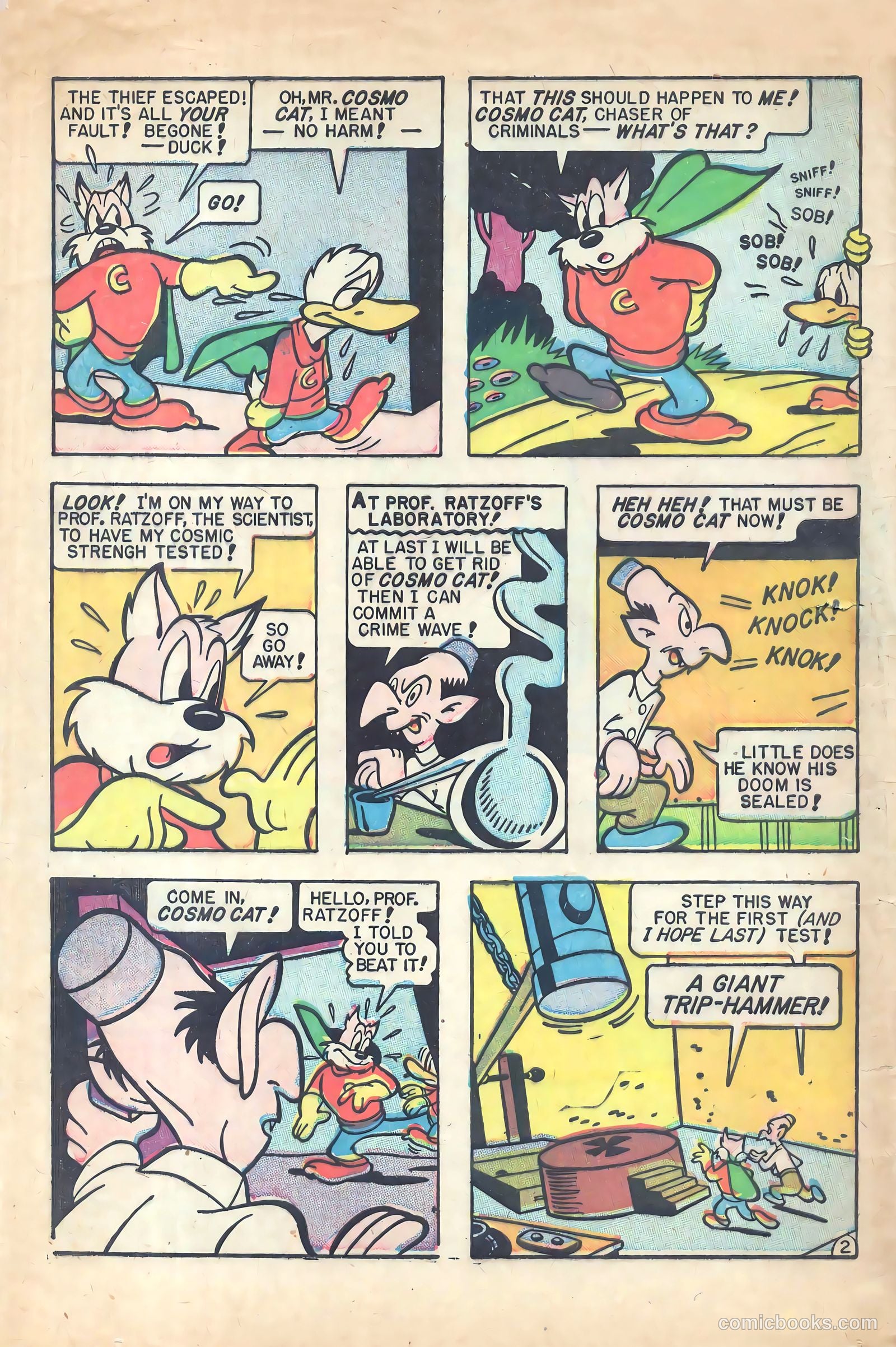 Cosmo Cat #1 (1958) — page 4 of 36