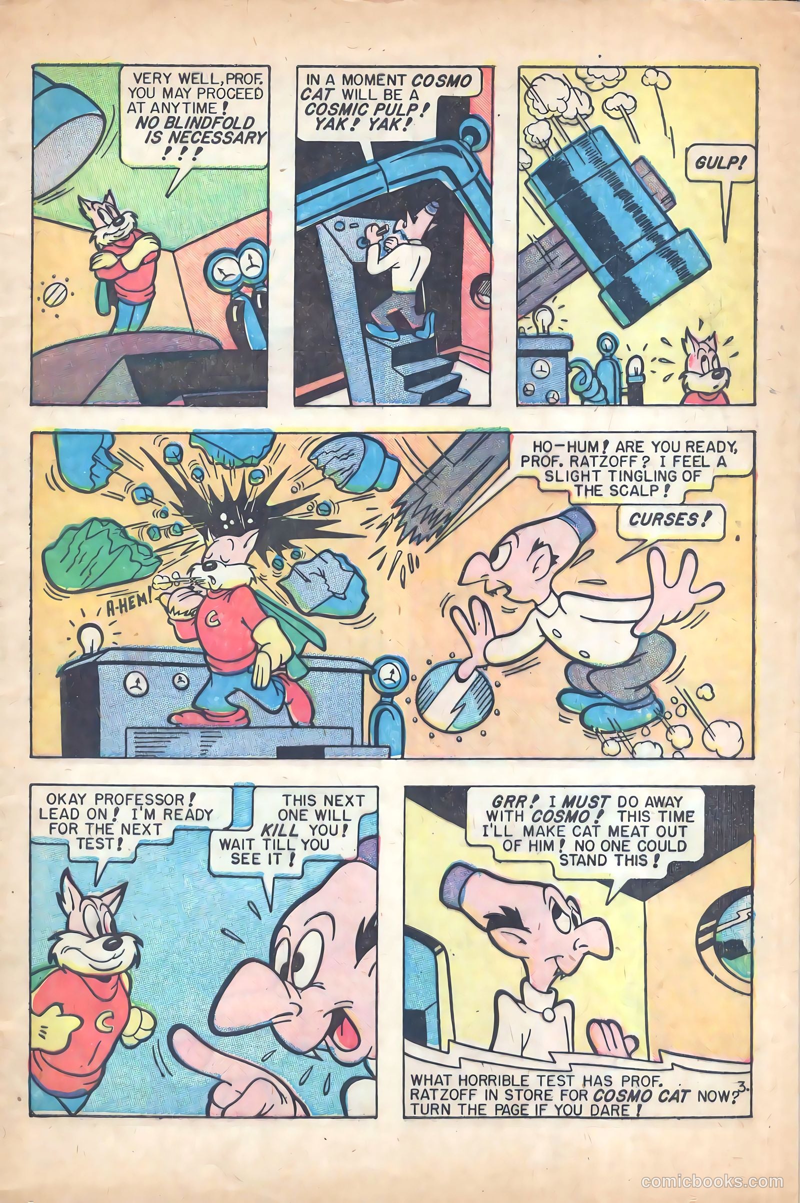 Cosmo Cat #1 (1958) — page 5 of 36
