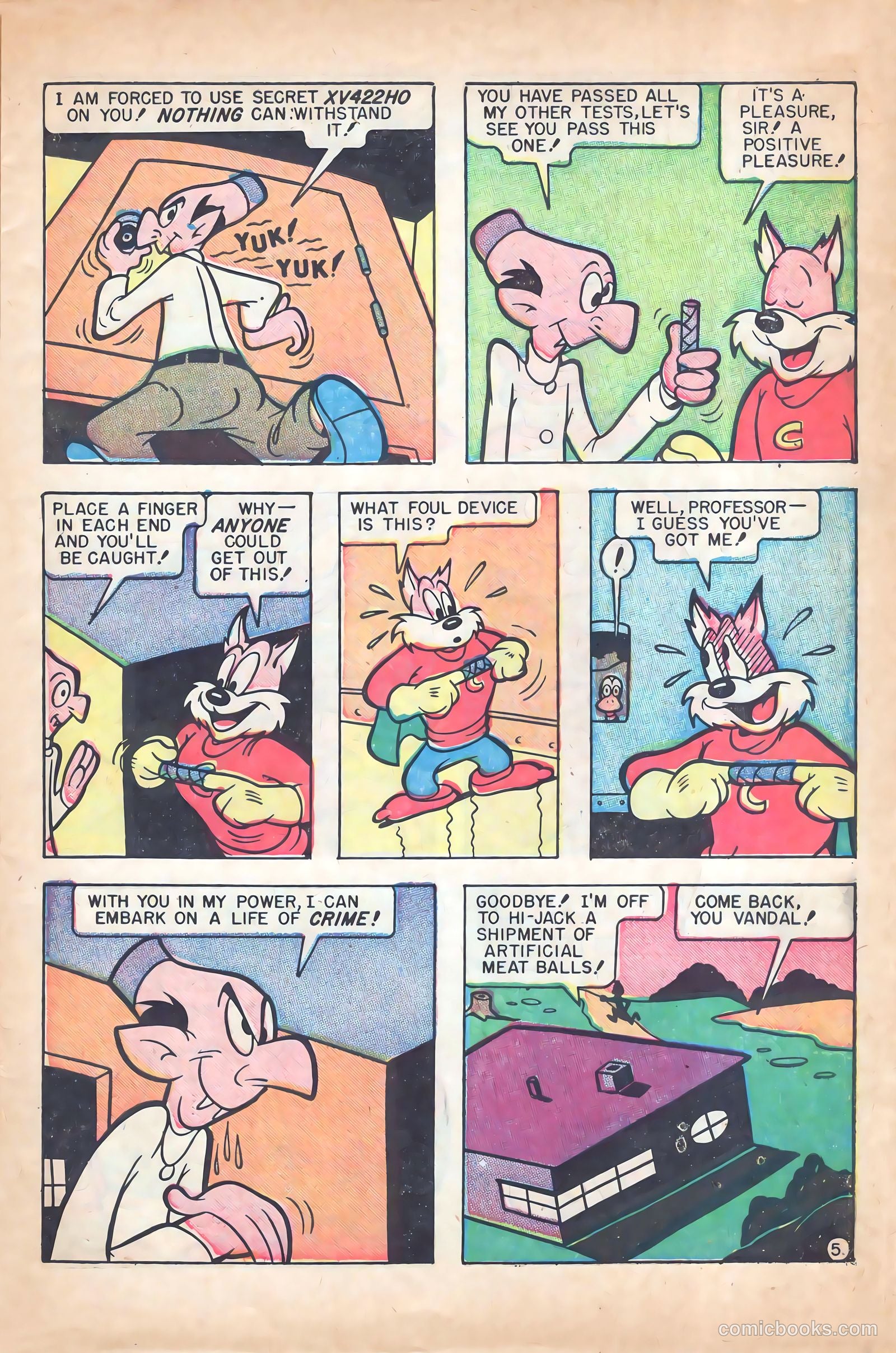 Cosmo Cat #1 (1958) — page 7 of 36